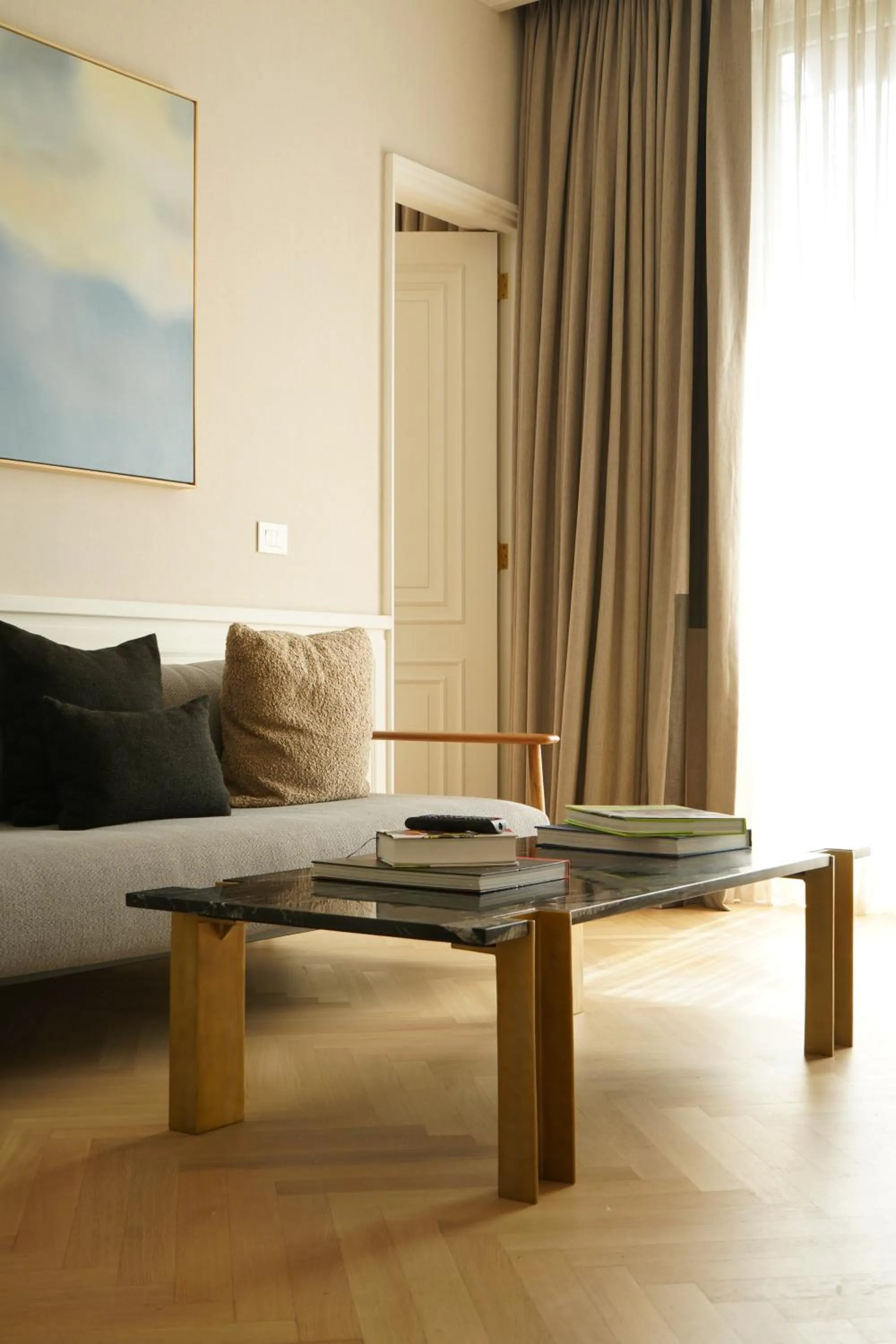 Seating area in The Alest Hotel