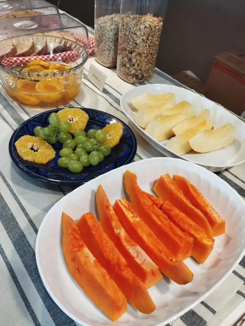 Food and drinks in Pousada Oásis