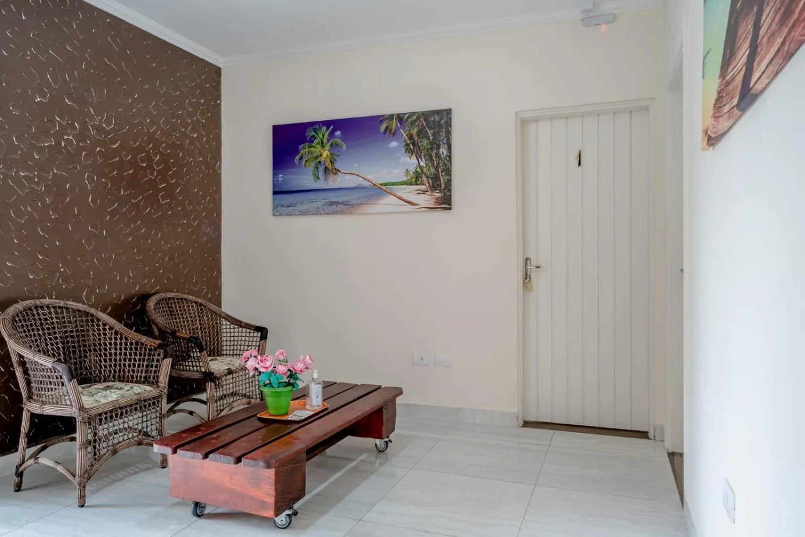 Living room in Pousada Oásis