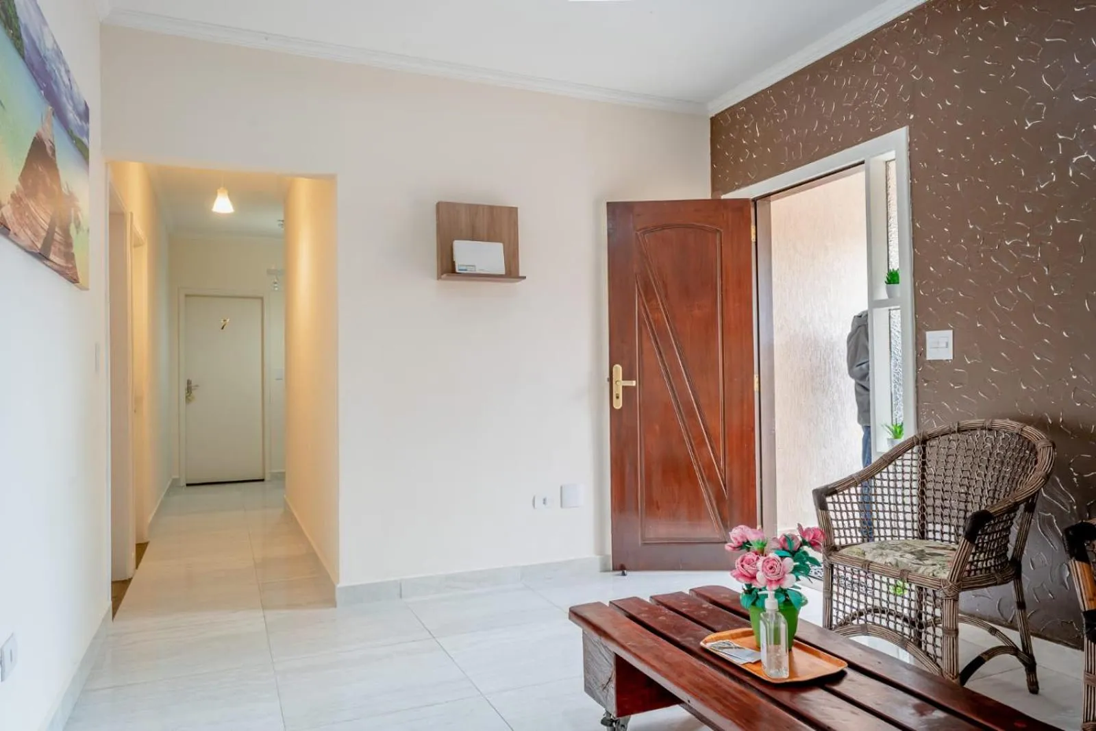 Living room in Pousada Oásis