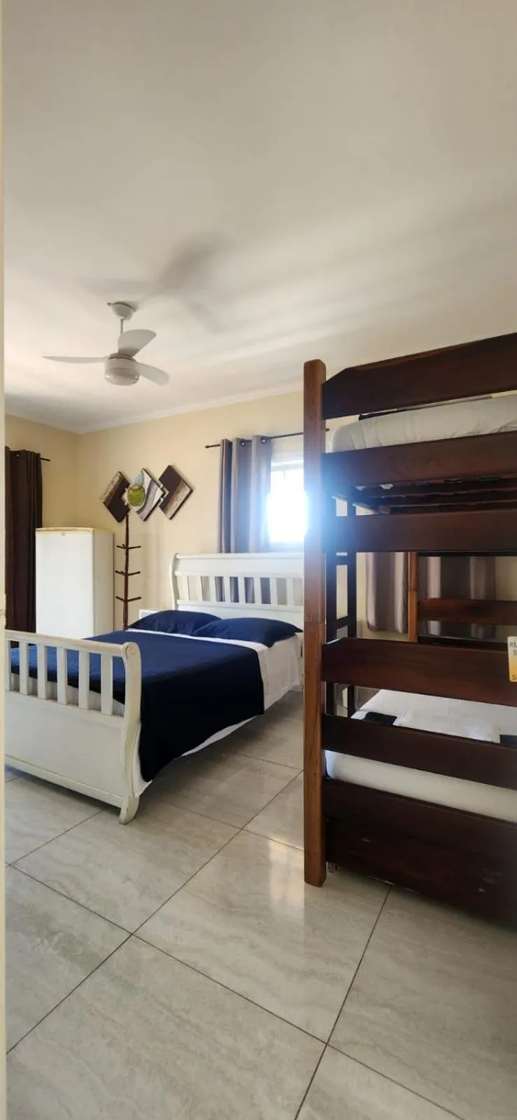 Bed in Pousada Oásis