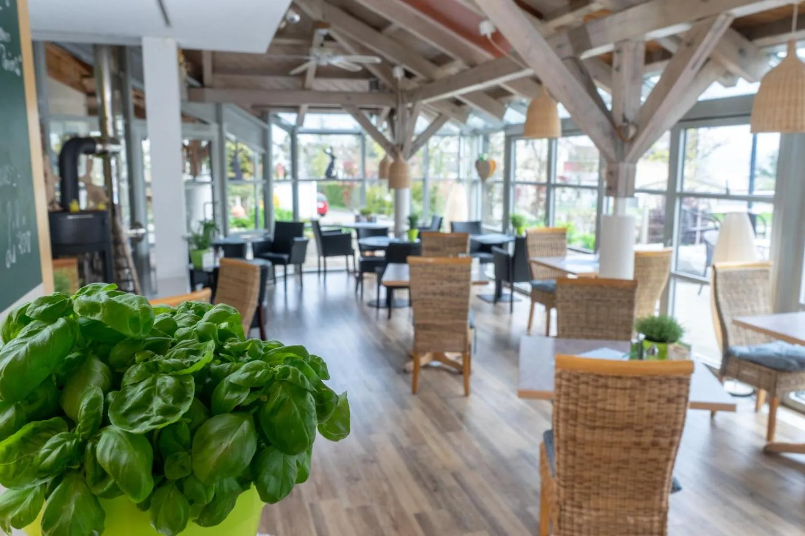 Restaurant/places to eat in Hotel Volapük