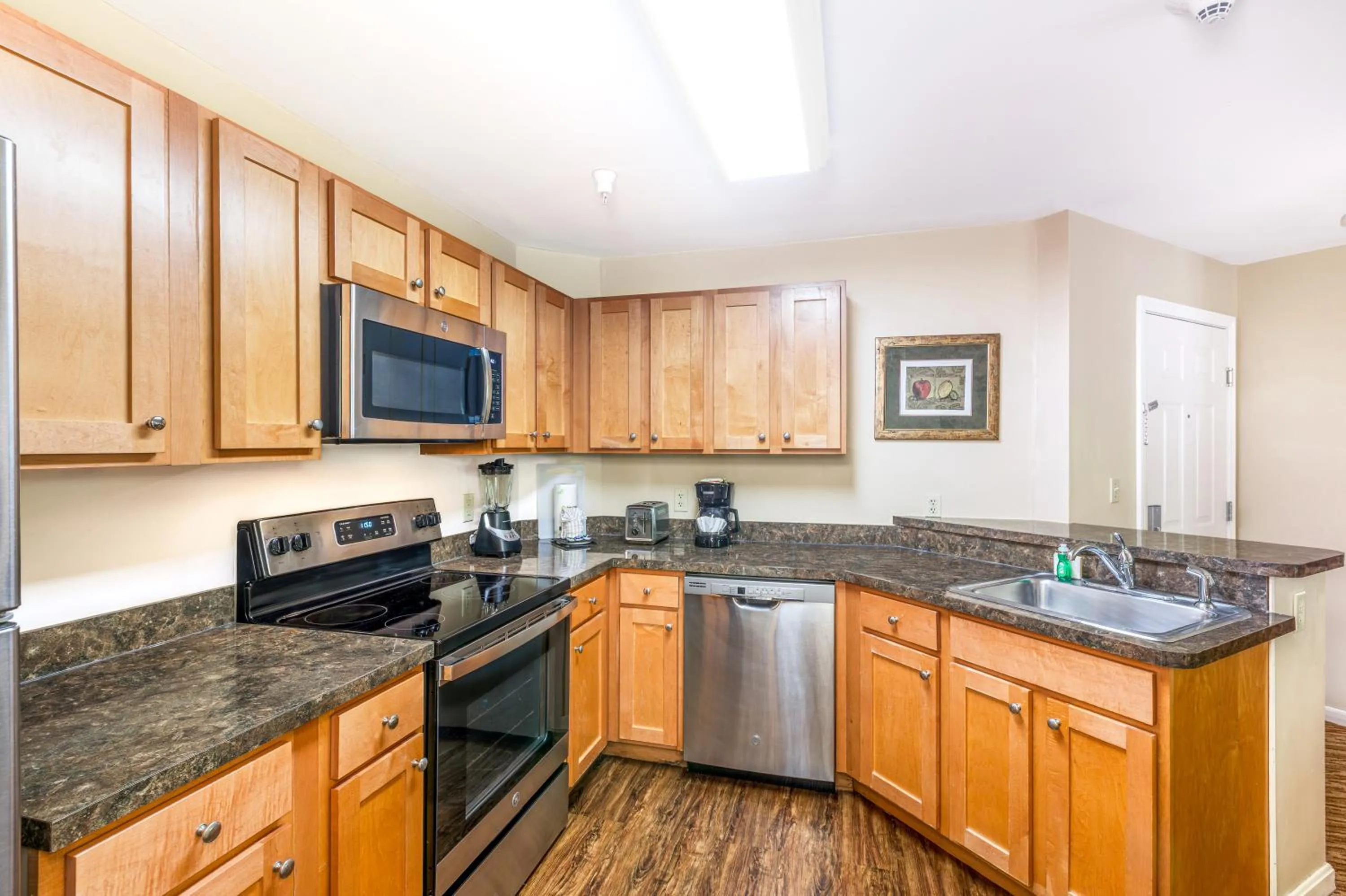kitchen in Vacation Village in the Berkshires