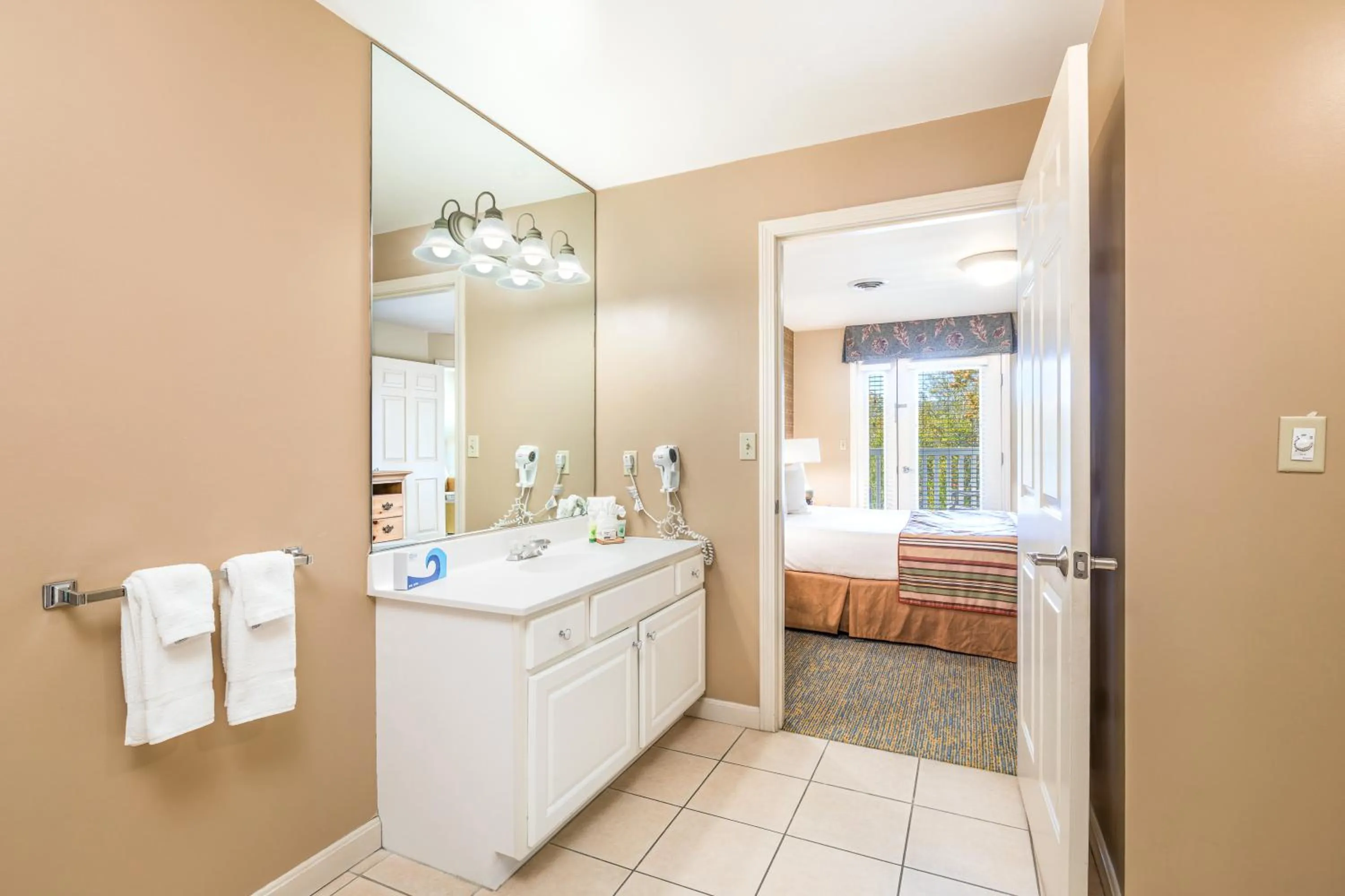 Bathroom in Vacation Village in the Berkshires