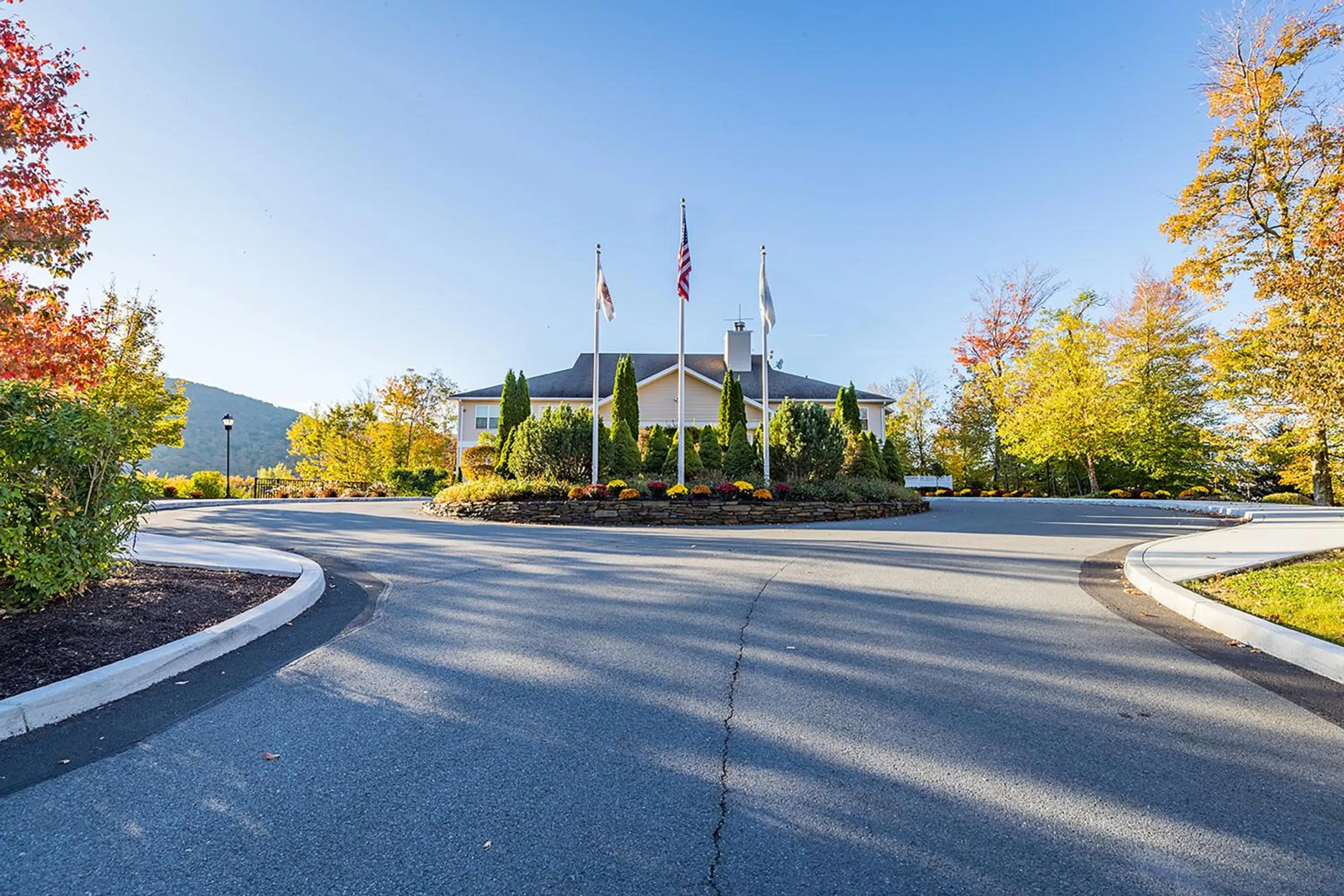 Property building in Vacation Village in the Berkshires