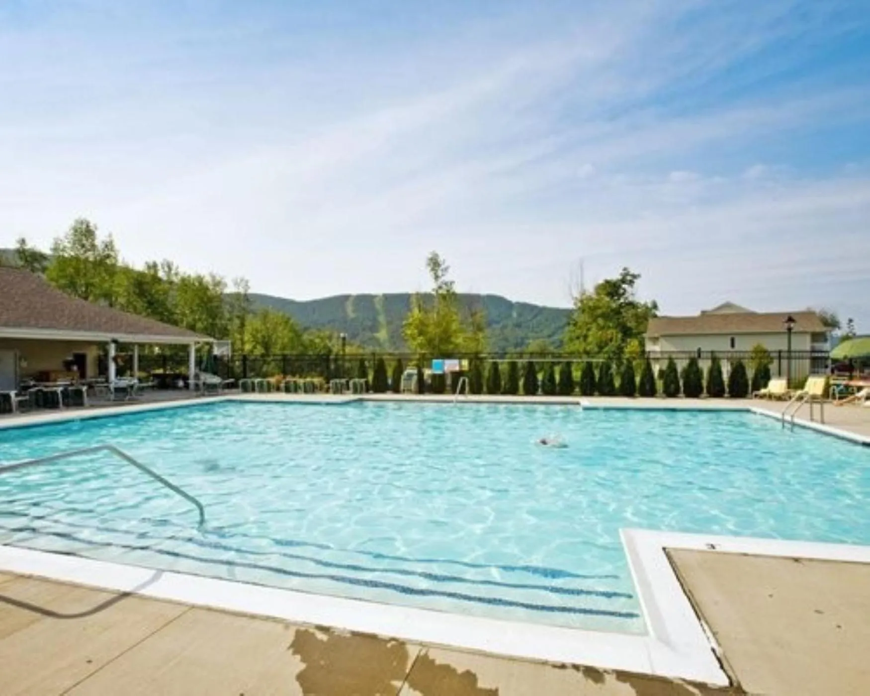 Swimming pool in Vacation Village in the Berkshires
