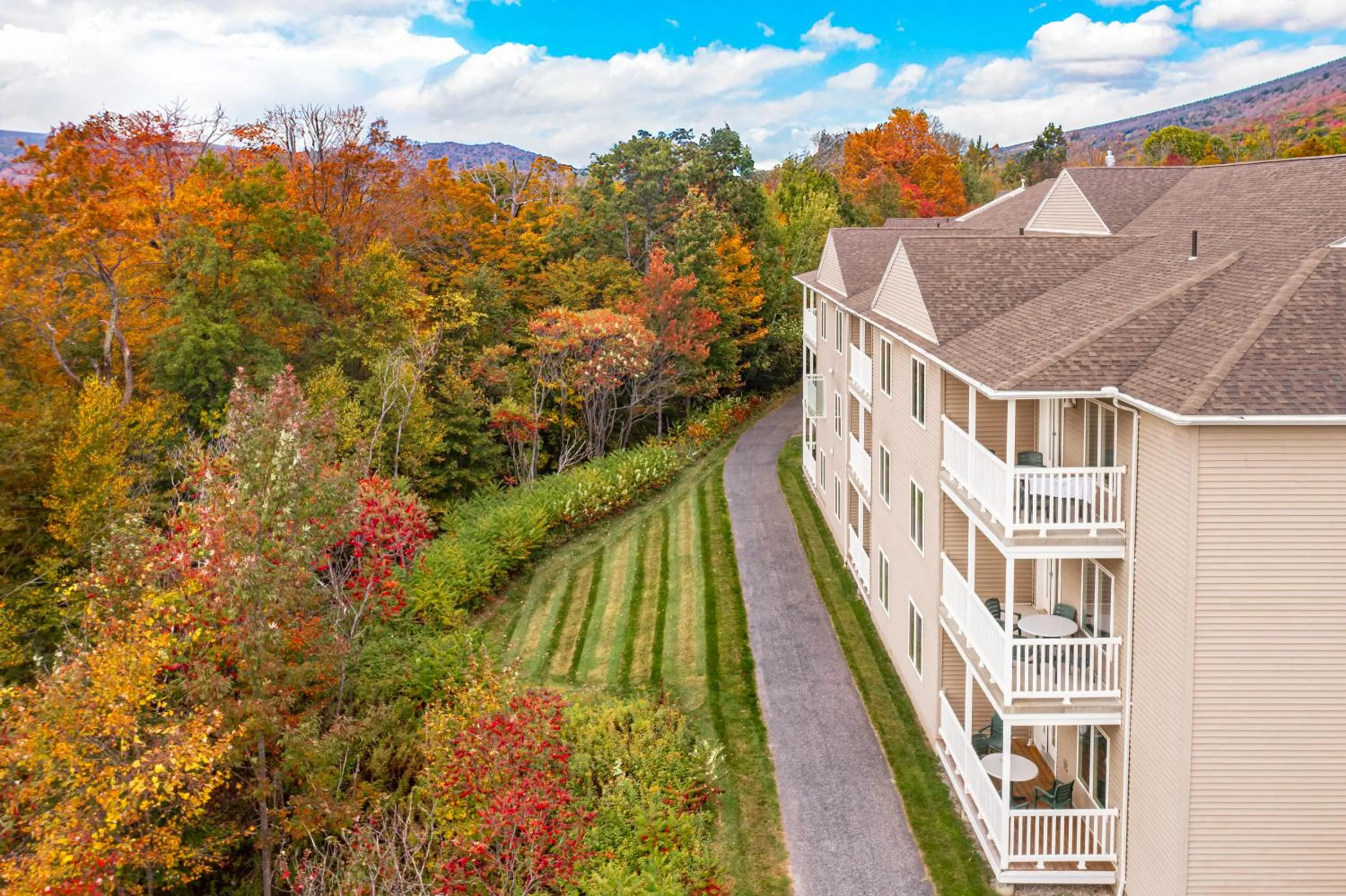 Mountain view in Vacation Village in the Berkshires