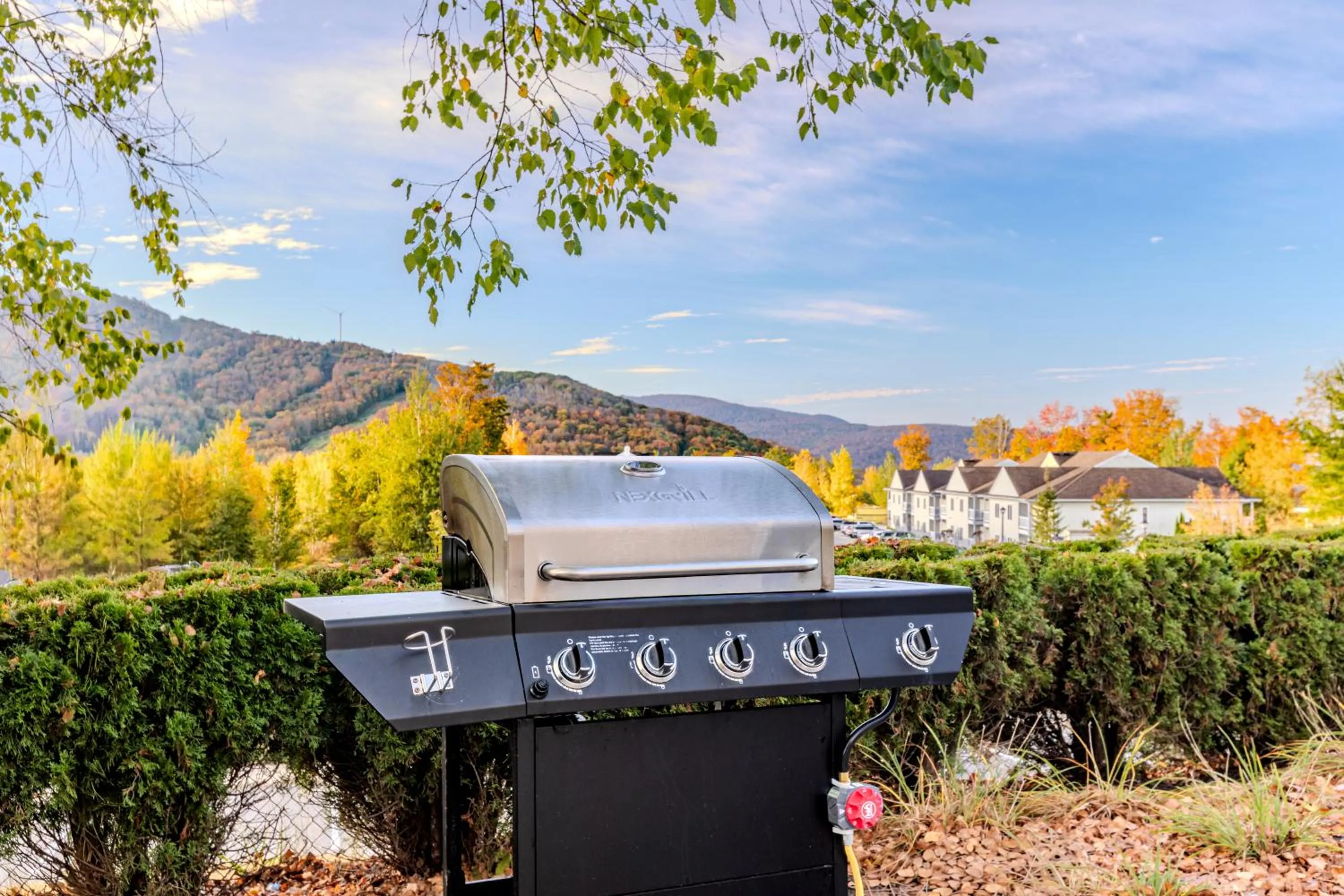 Day in Vacation Village in the Berkshires