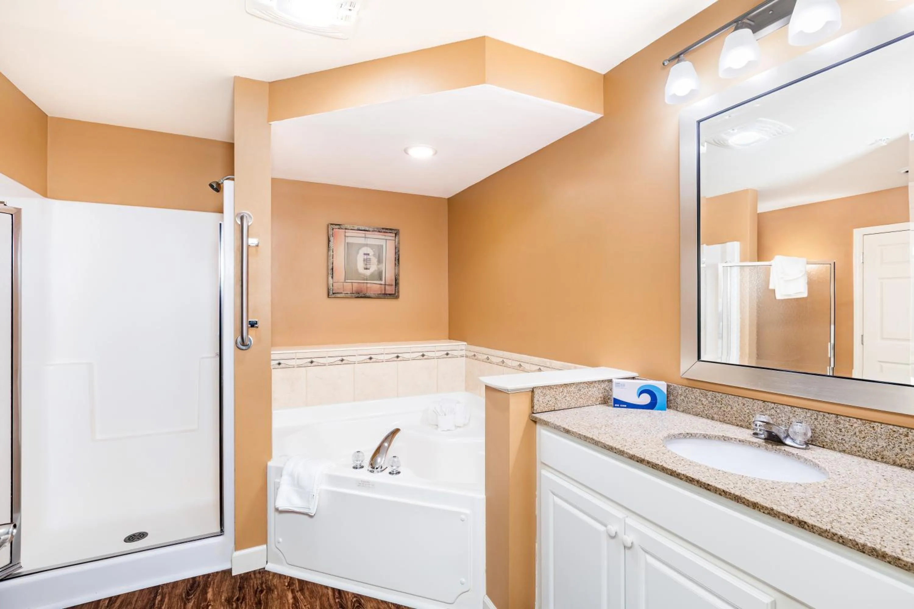 Bathroom in Vacation Village in the Berkshires