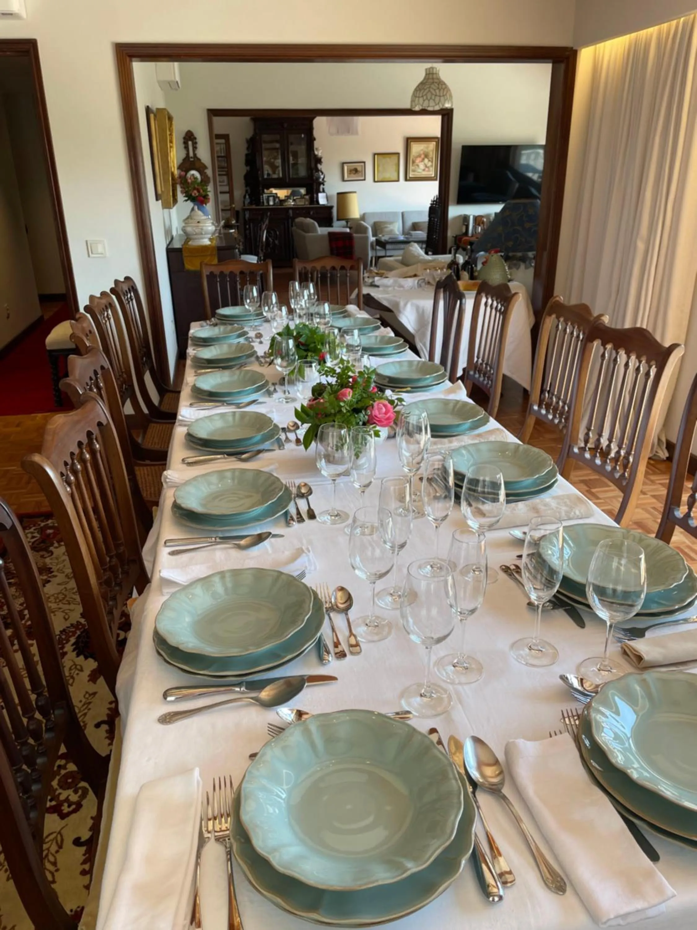 Dining area in Santiago Family House