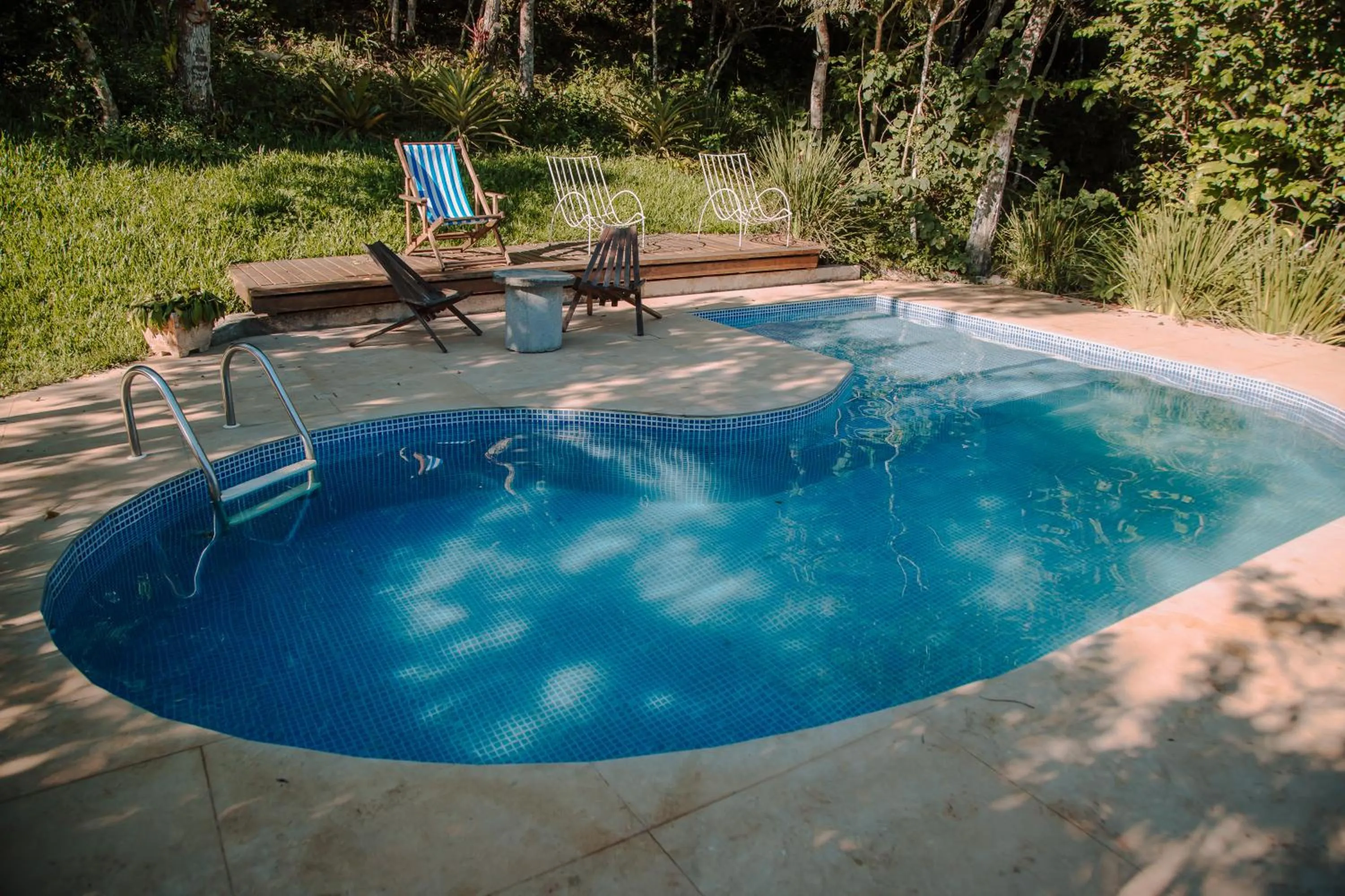 Swimming pool in Pousada Peninsula de Buzios