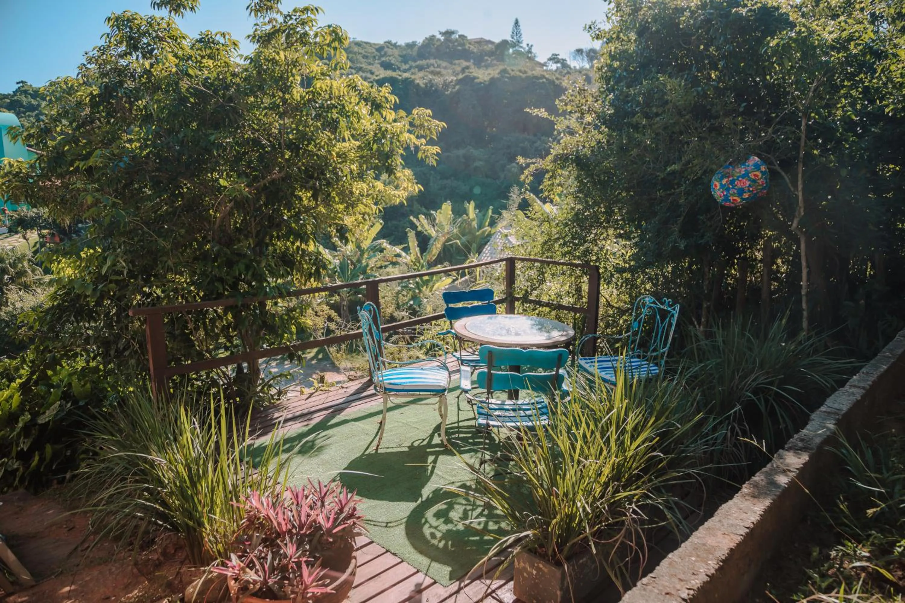 Patio in Pousada Peninsula de Buzios