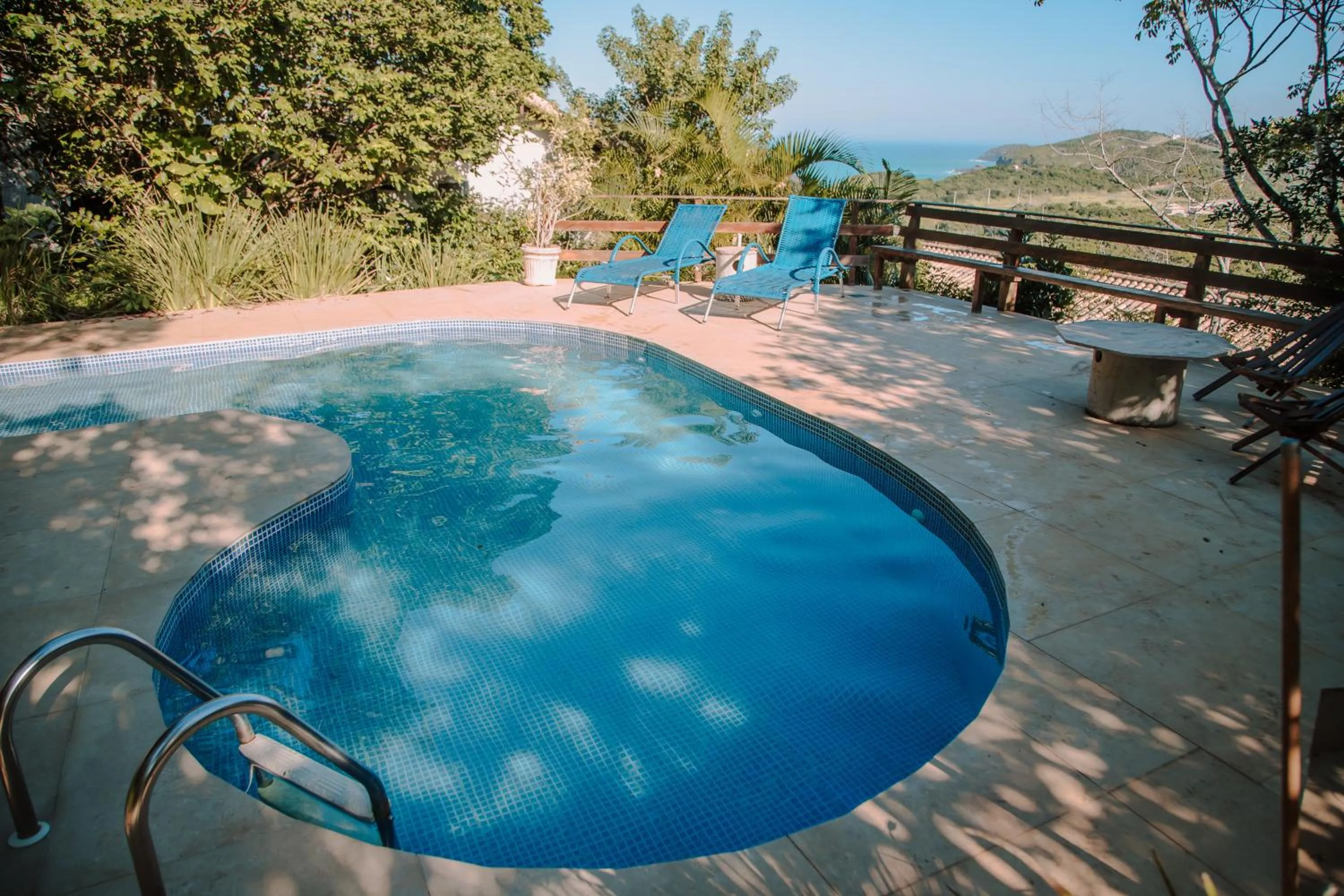 Swimming pool in Pousada Peninsula de Buzios