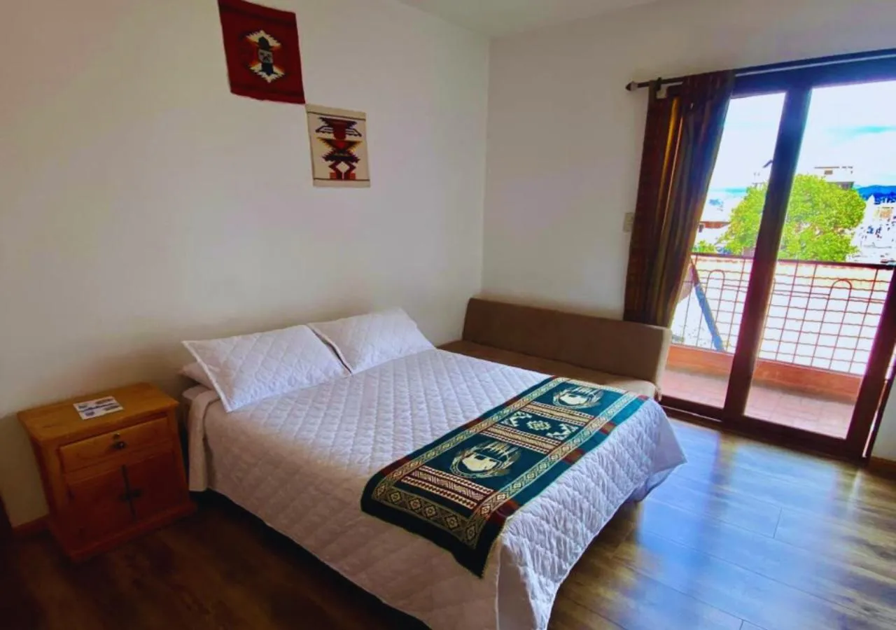 Bed in Hotel Chasky Cuenca