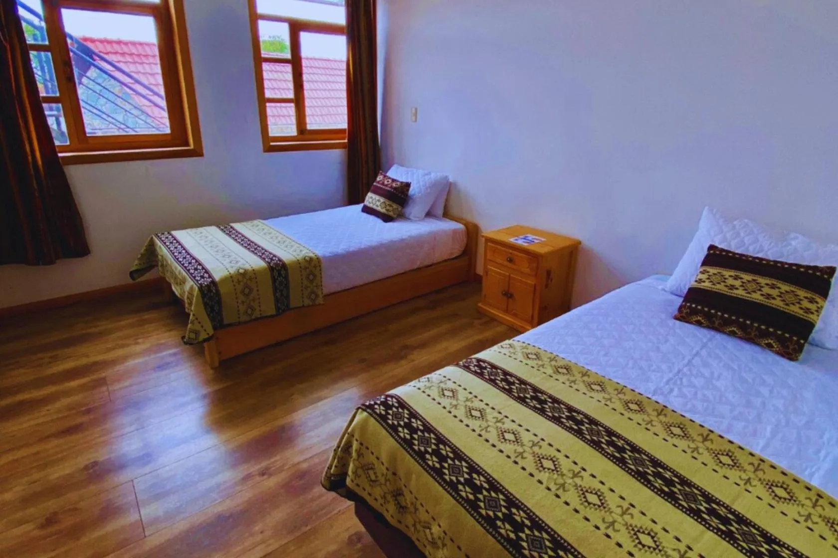 Bed in Hotel Chasky Cuenca