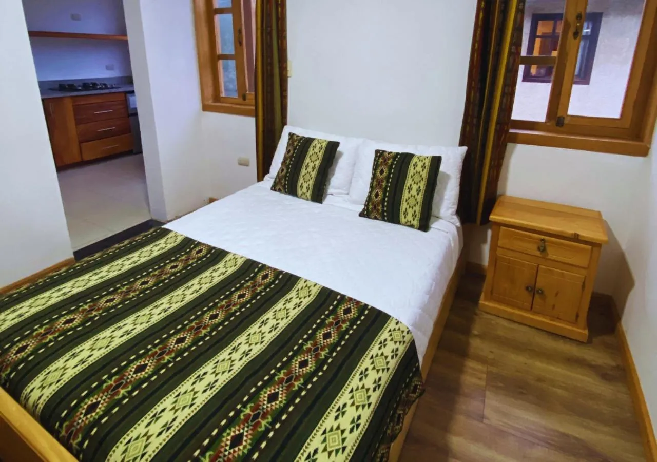 Bed in Hotel Chasky Cuenca