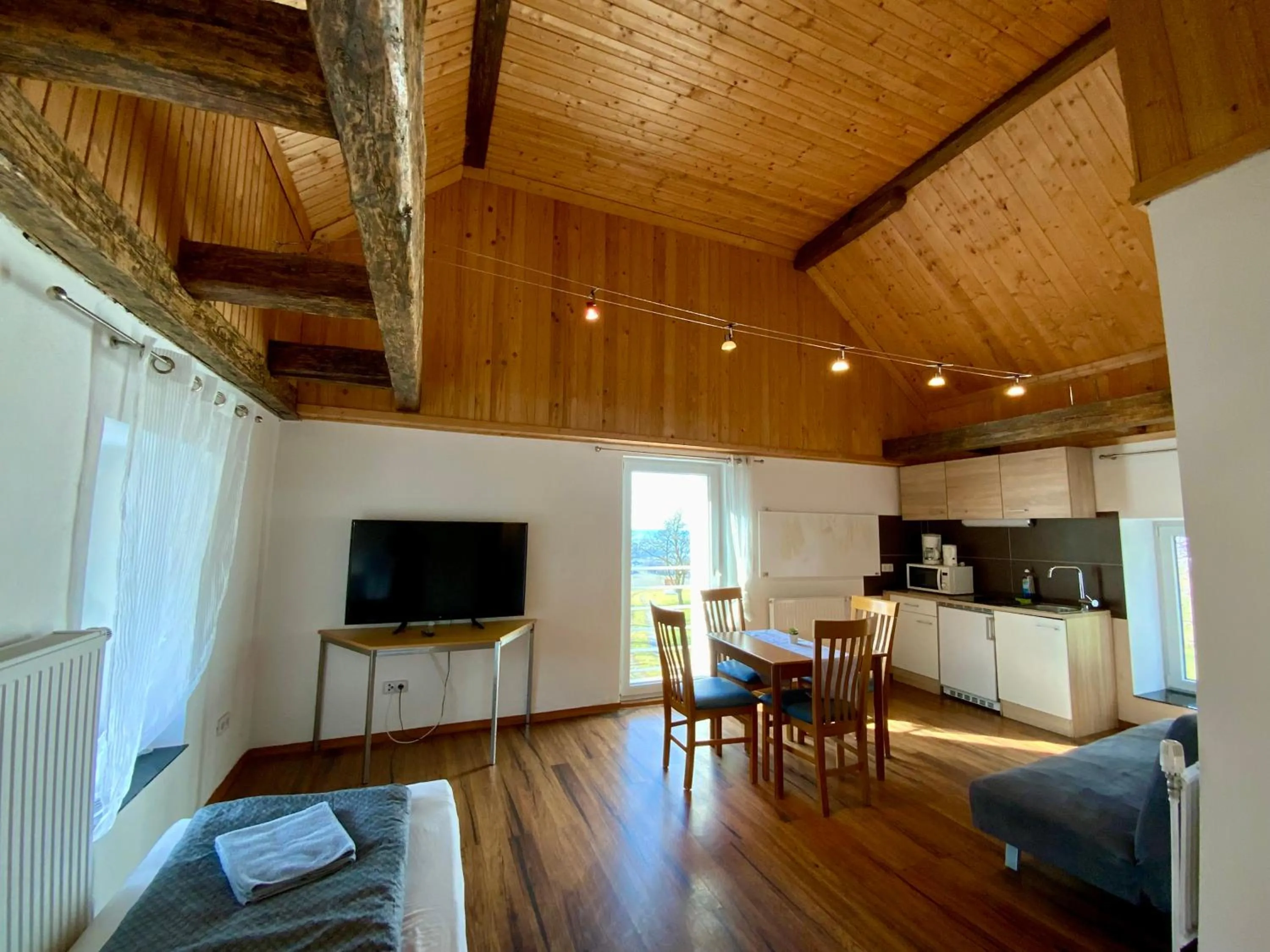 Living room in Geinberg Suites & Via Nova Lodges