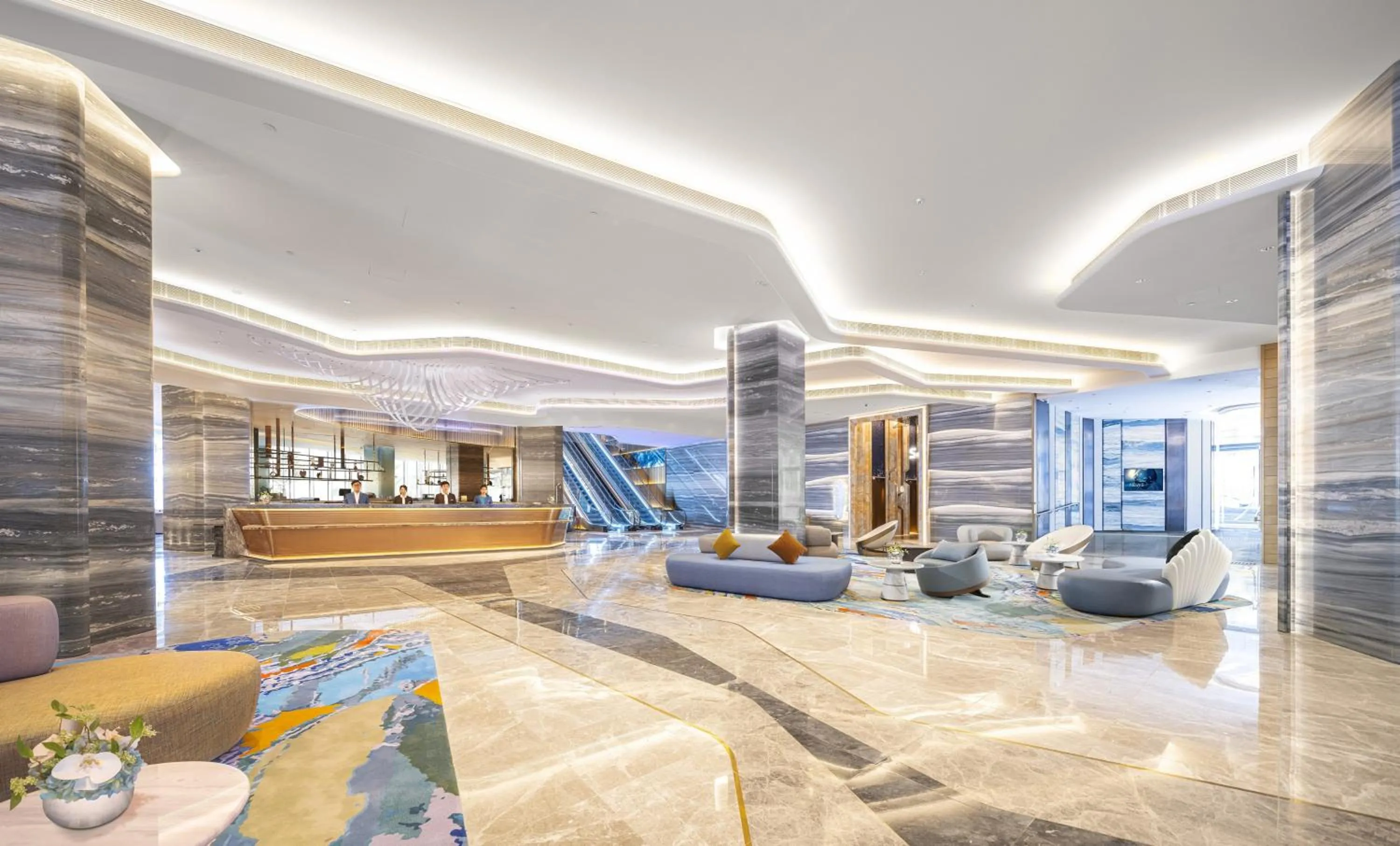 Lobby or reception in Regala Skycity Hotel by Regal Hotels