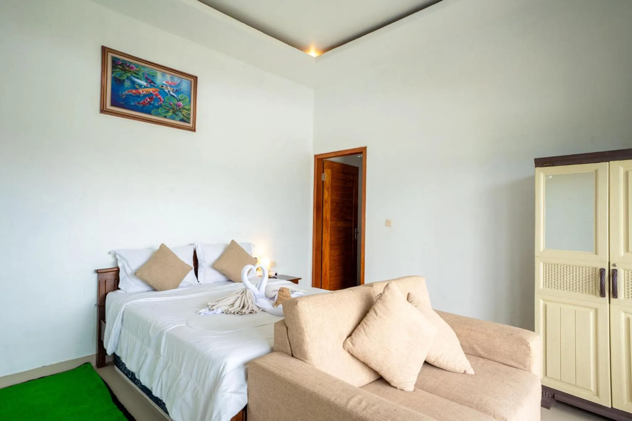 Bed in Break Villa Kintamani