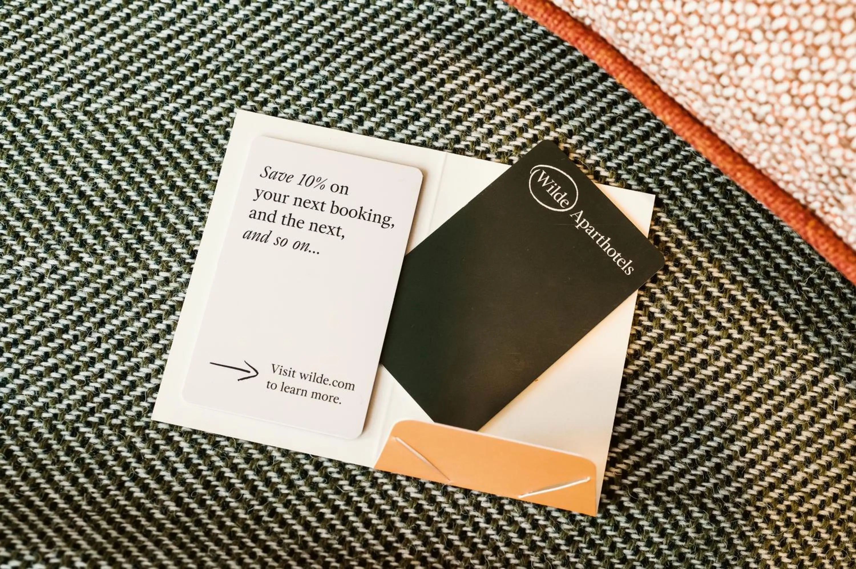 Decorative detail in Wilde Aparthotels London Paddington