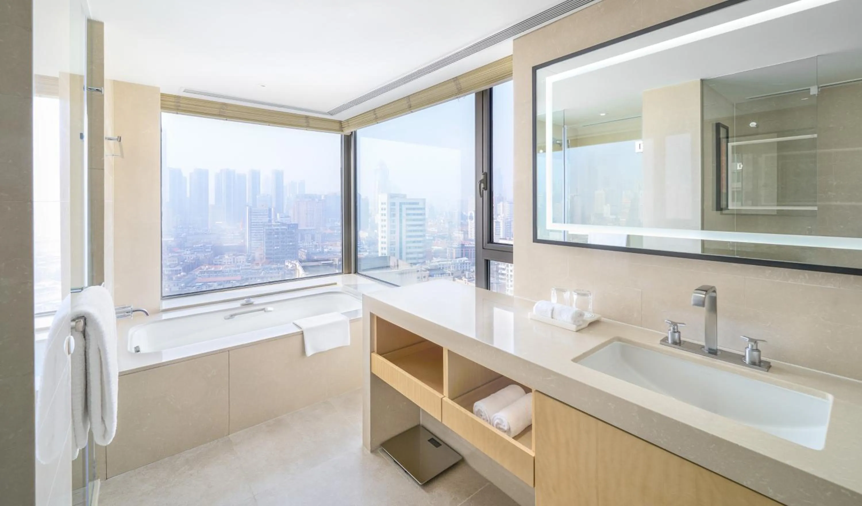 Bathroom in Marco Polo Wuhan