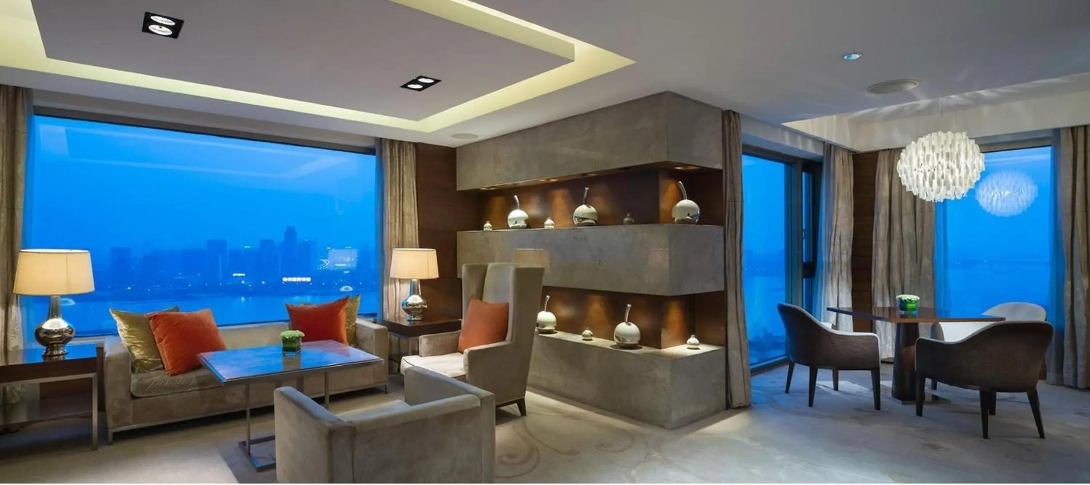 Seating area in Marco Polo Wuhan