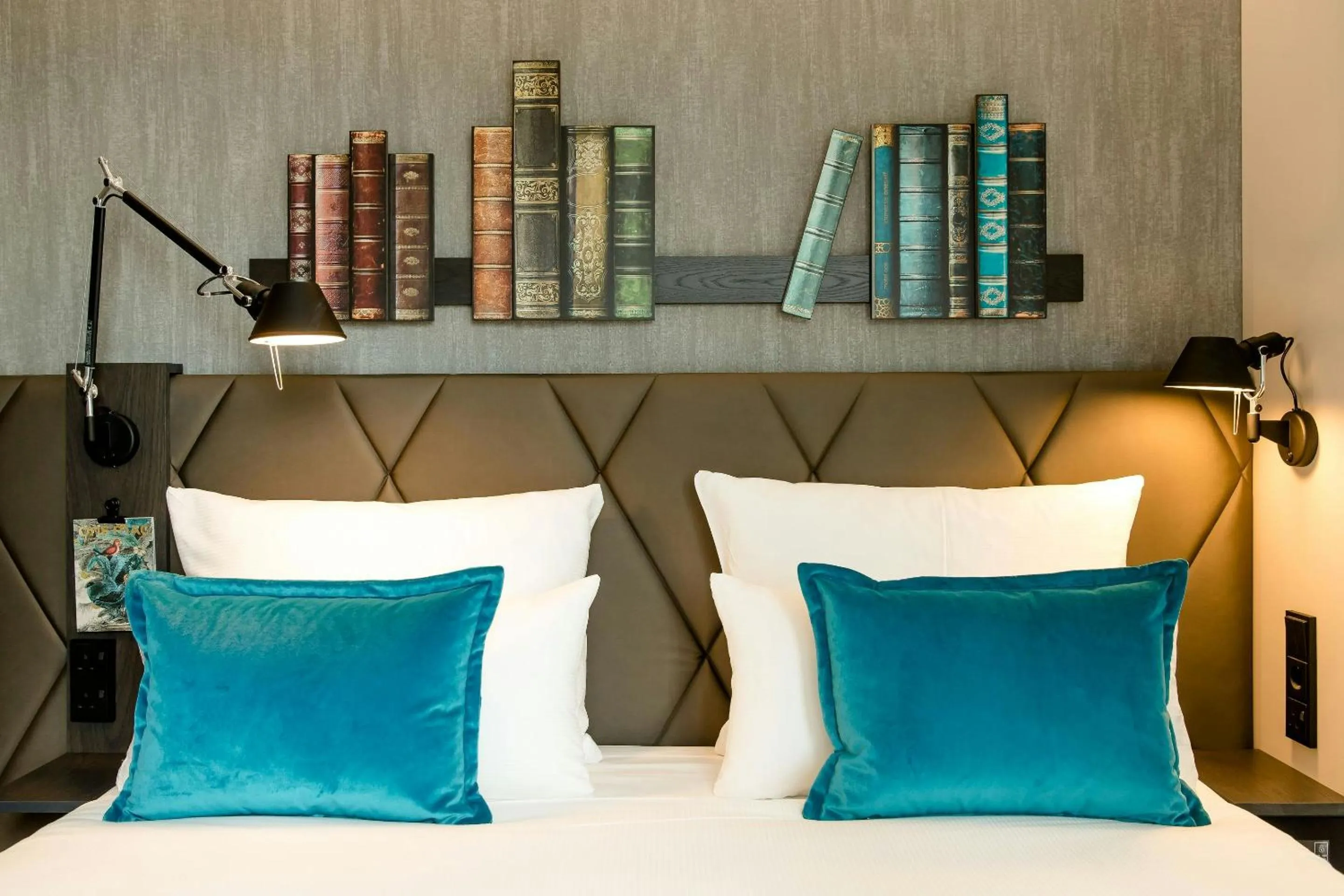 Photo of the whole room, Bed in Motel One Manchester-St. Peter´s Square