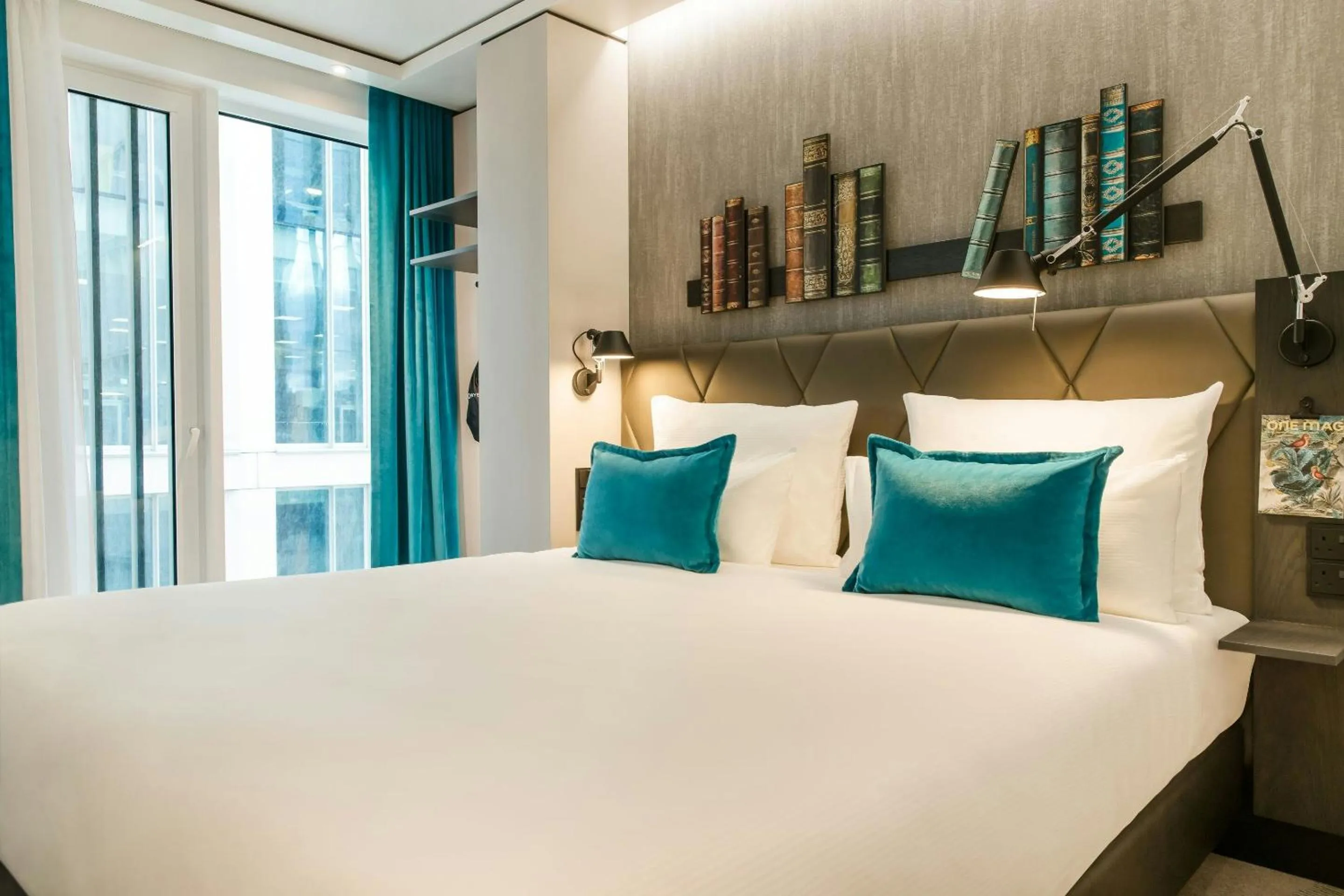 Photo of the whole room, Bed in Motel One Manchester-St. Peter´s Square