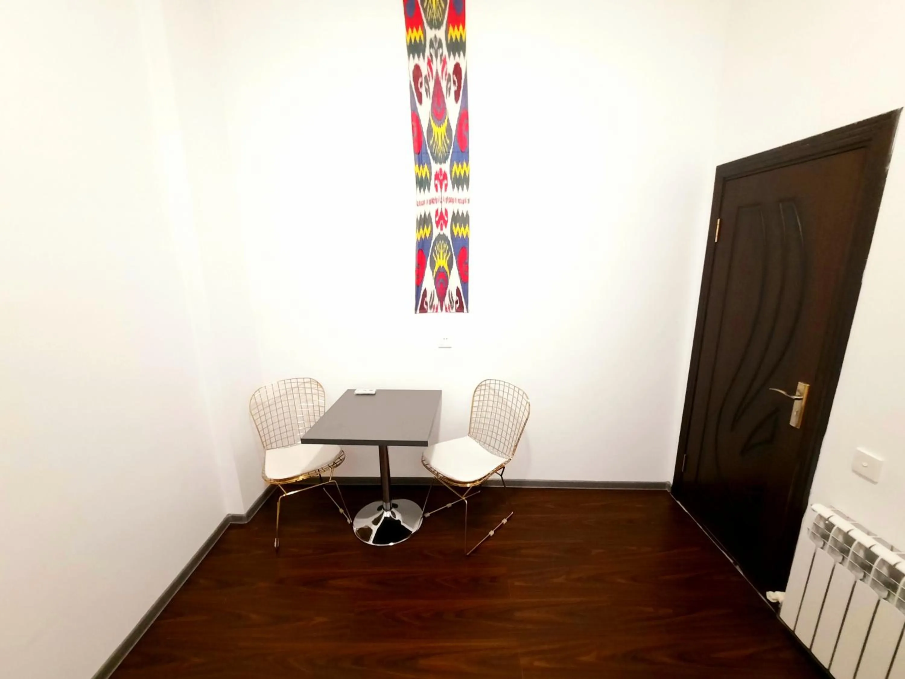 Seating area in Heartland Hostel Samarkand