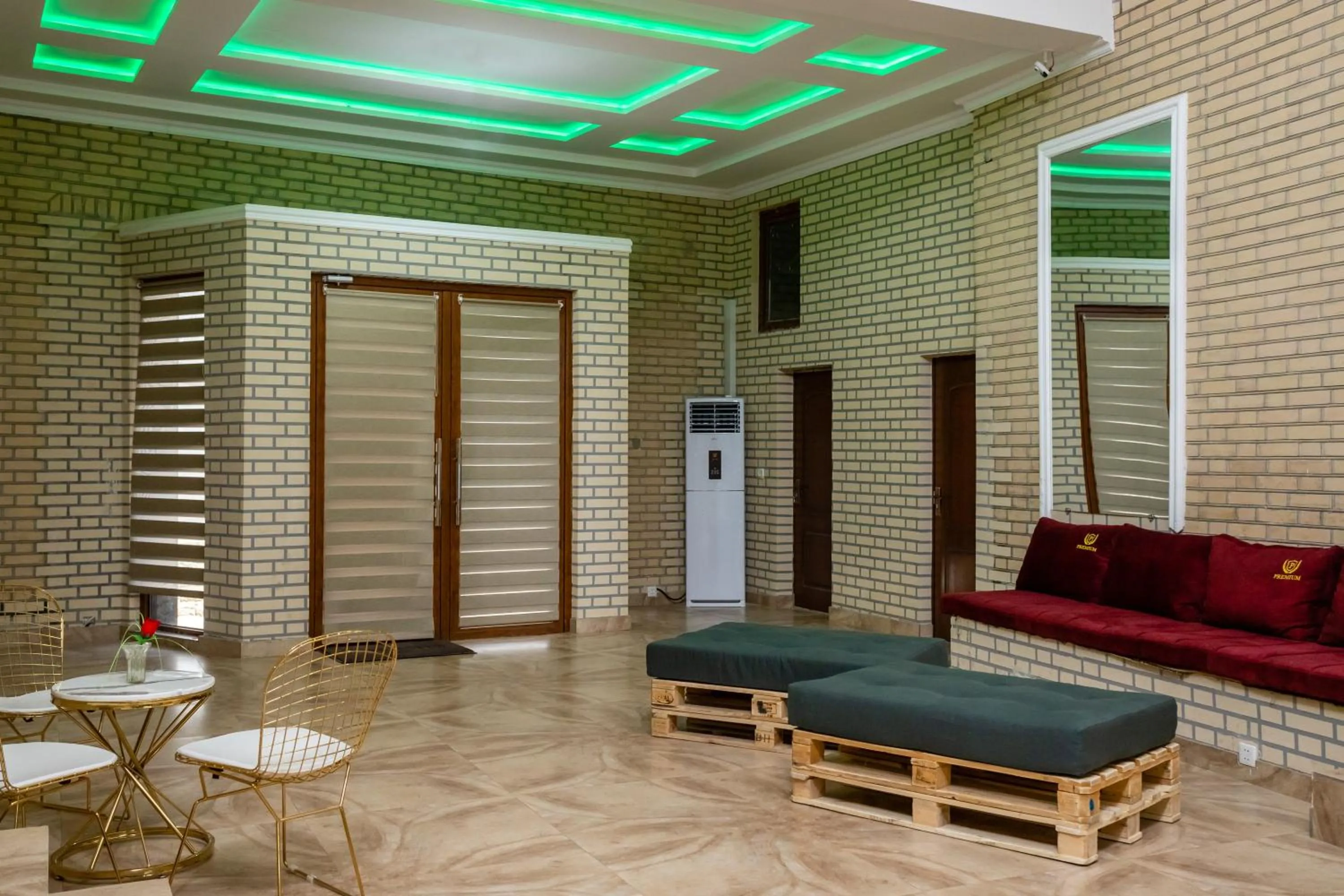 Living room in Heartland Hostel Samarkand