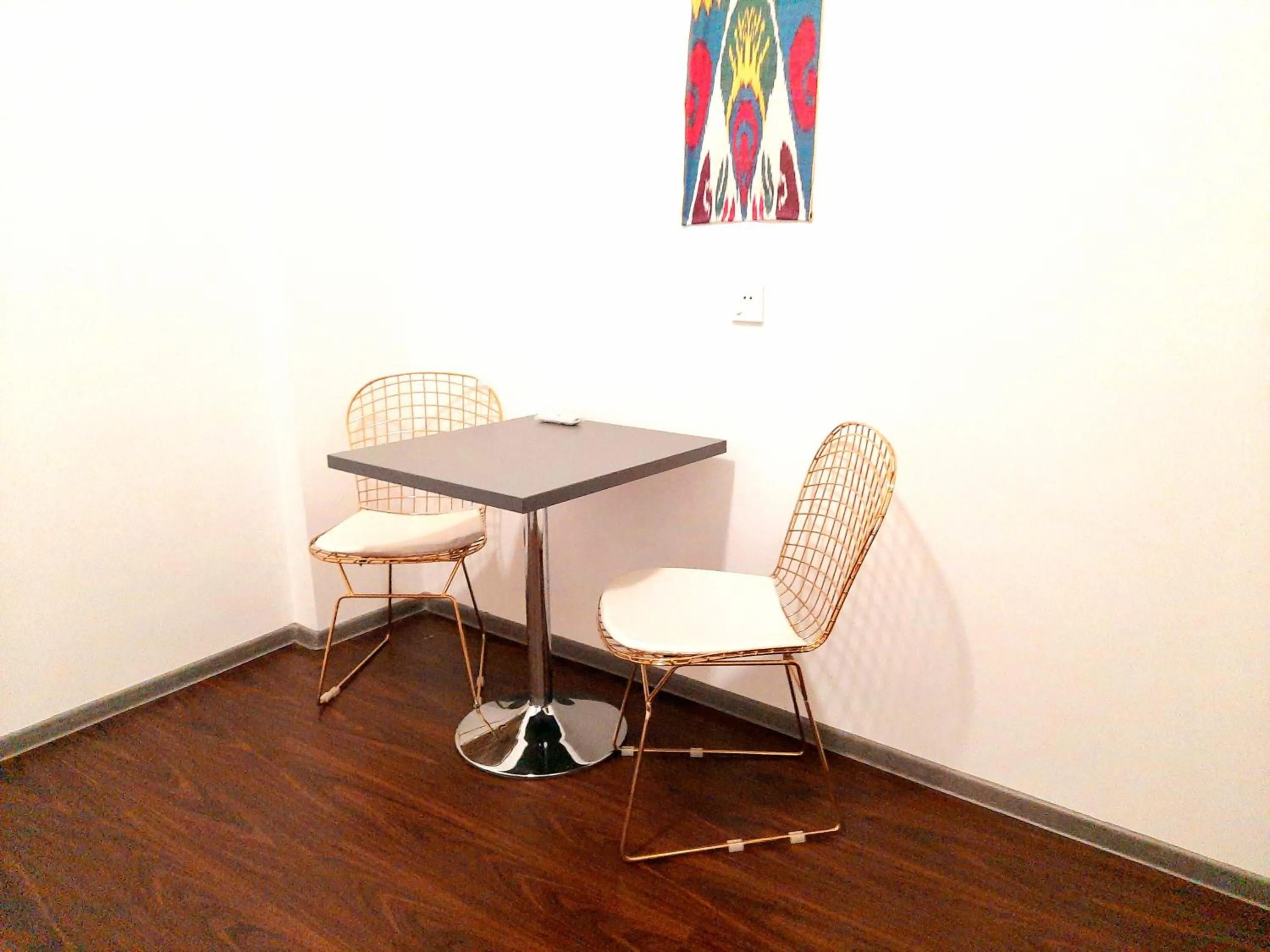 Seating area in Heartland Hostel Samarkand