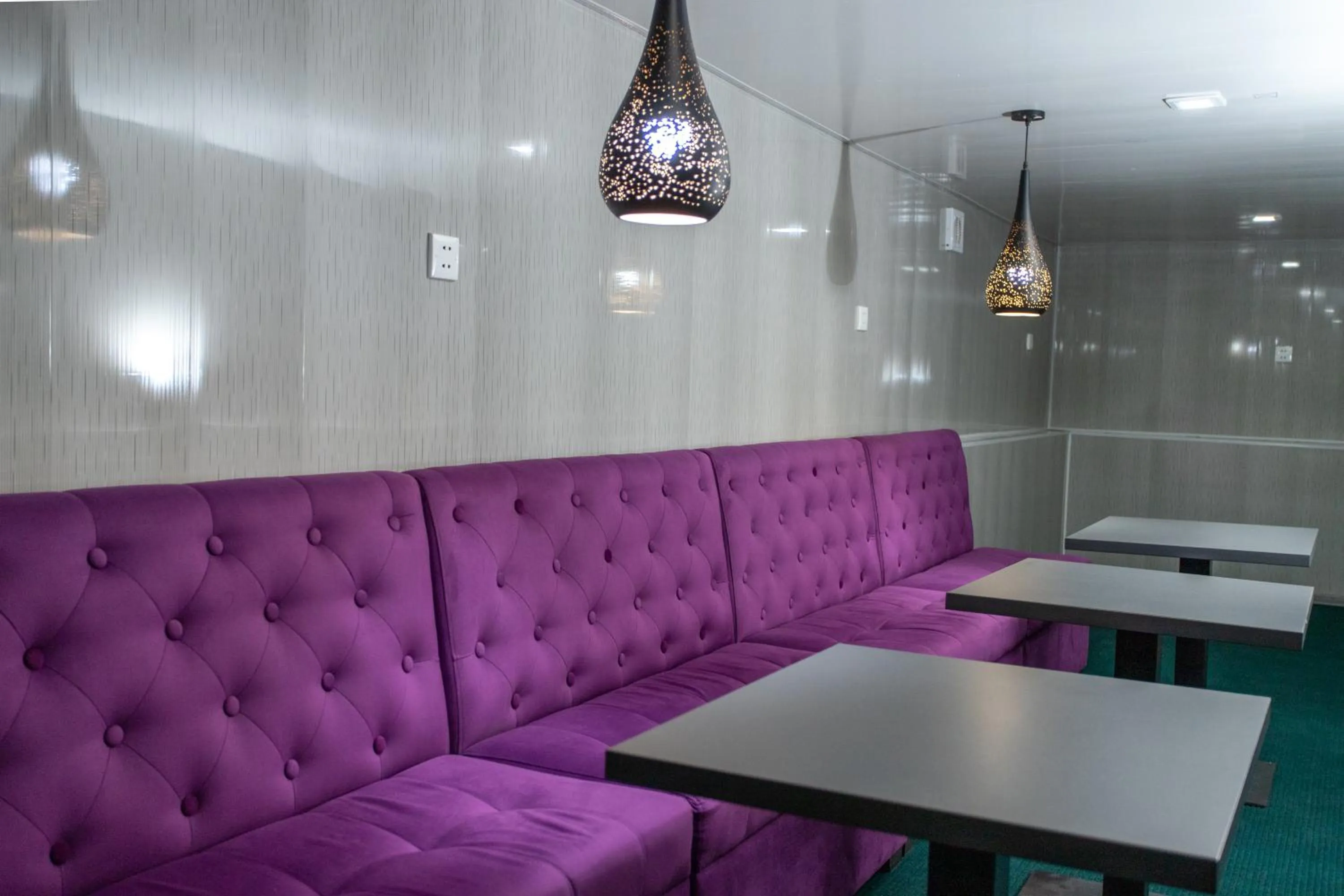 Seating area in Heartland Hostel Samarkand