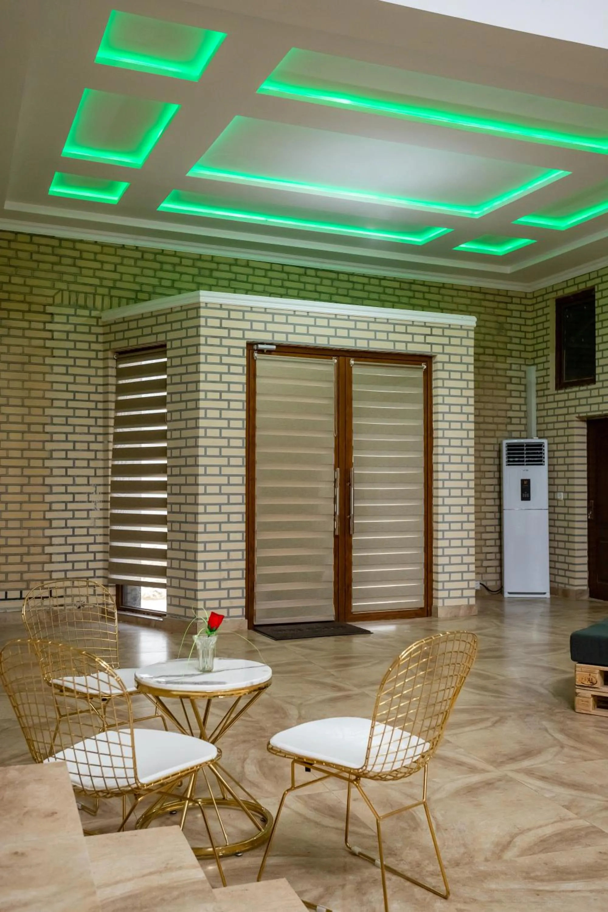 Seating area in Heartland Hostel Samarkand