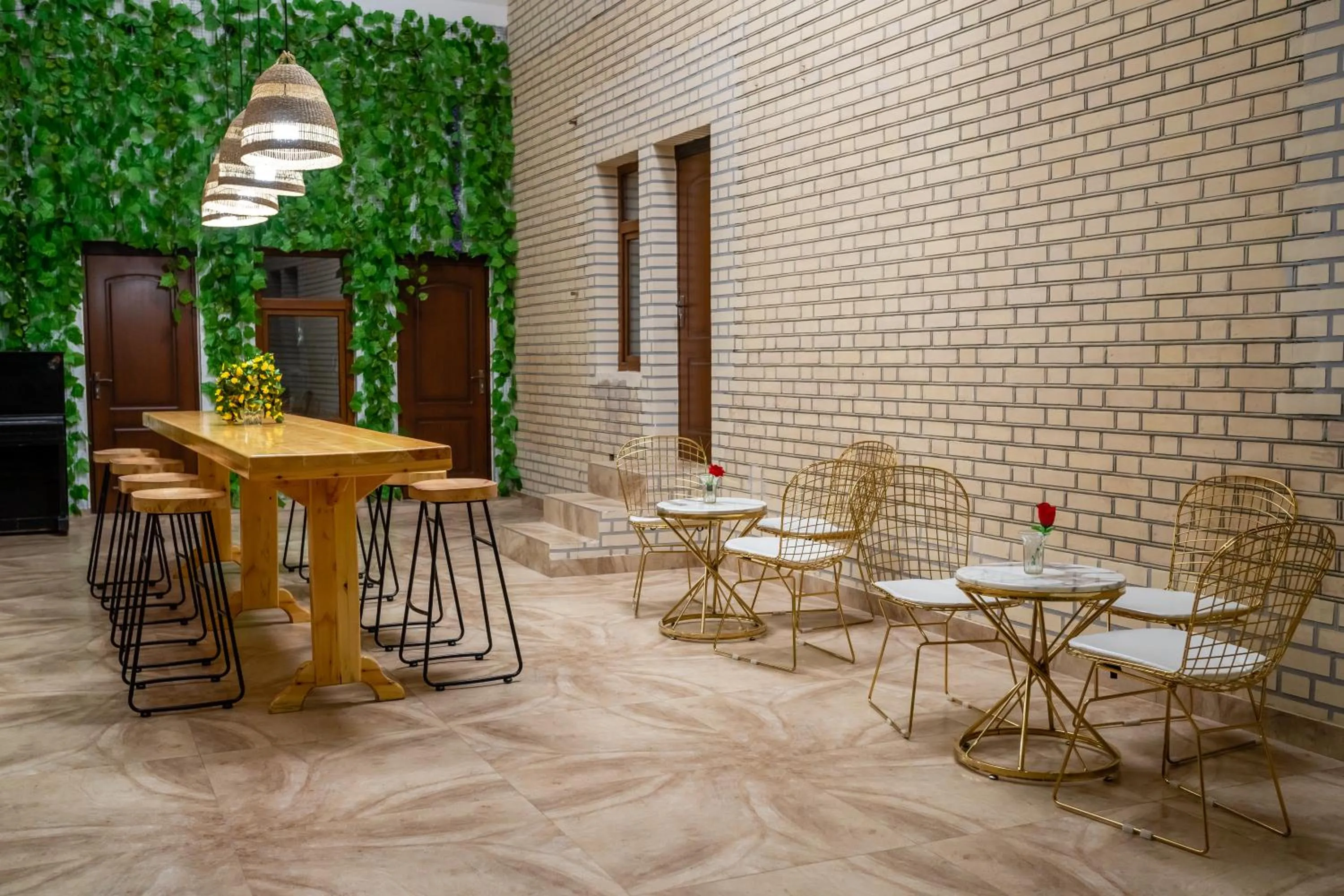 Living room in Heartland Hostel Samarkand