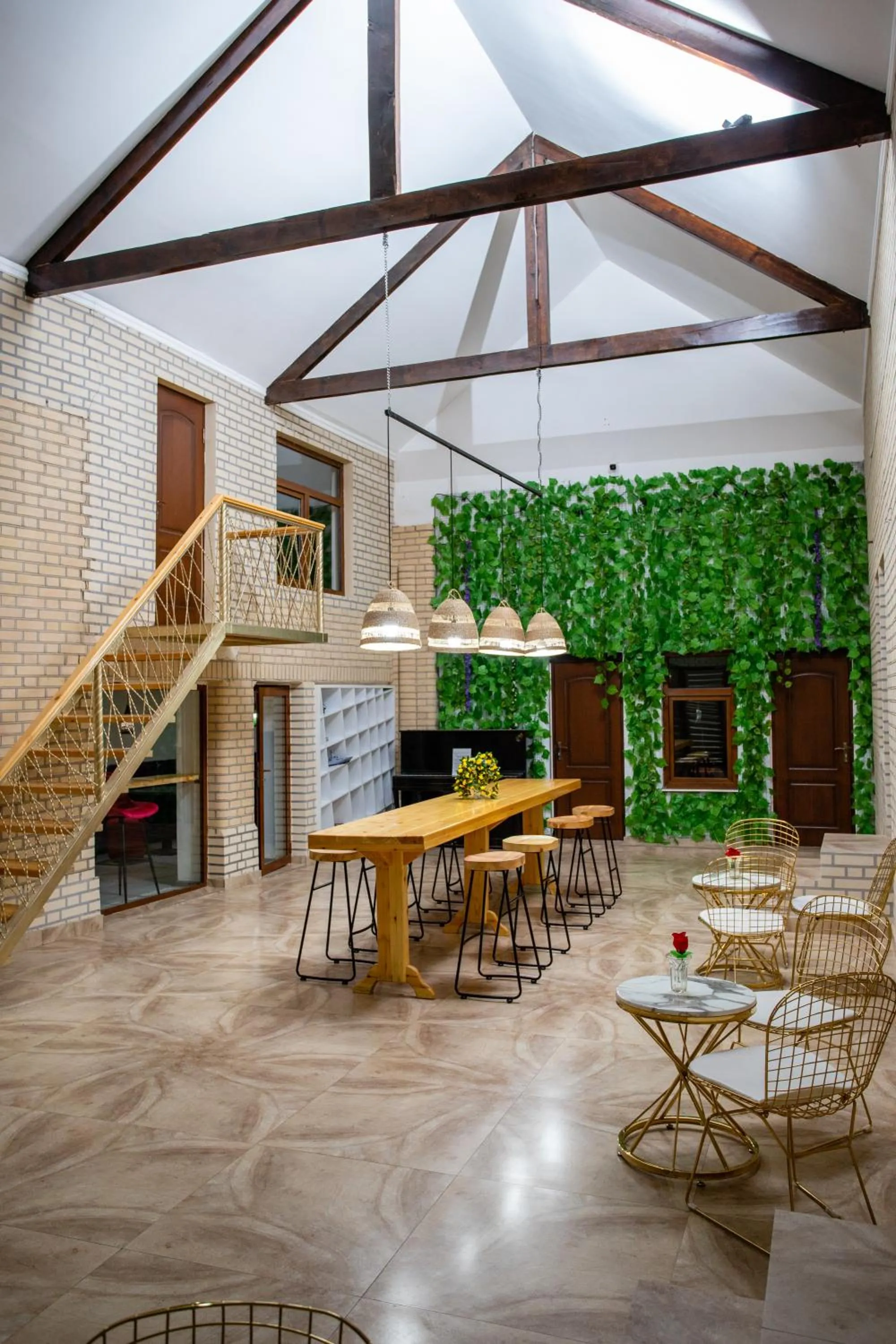 Living room in Heartland Hostel Samarkand