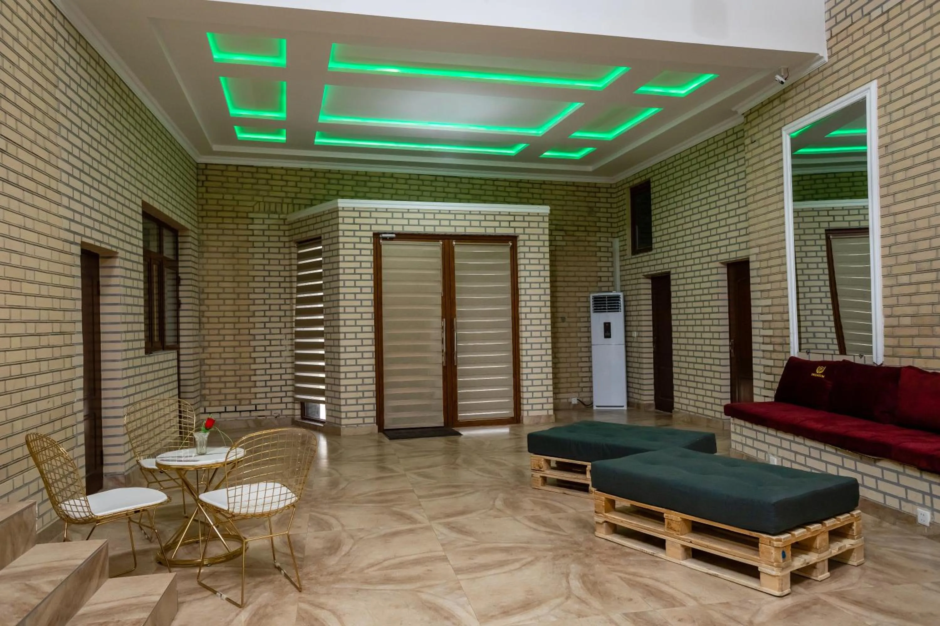 Living room in Heartland Hostel Samarkand