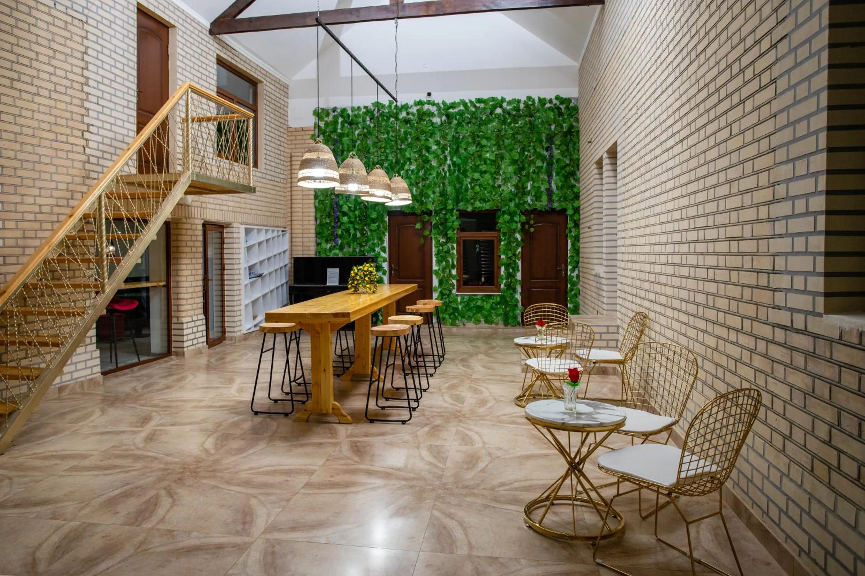 Living room in Heartland Hostel Samarkand