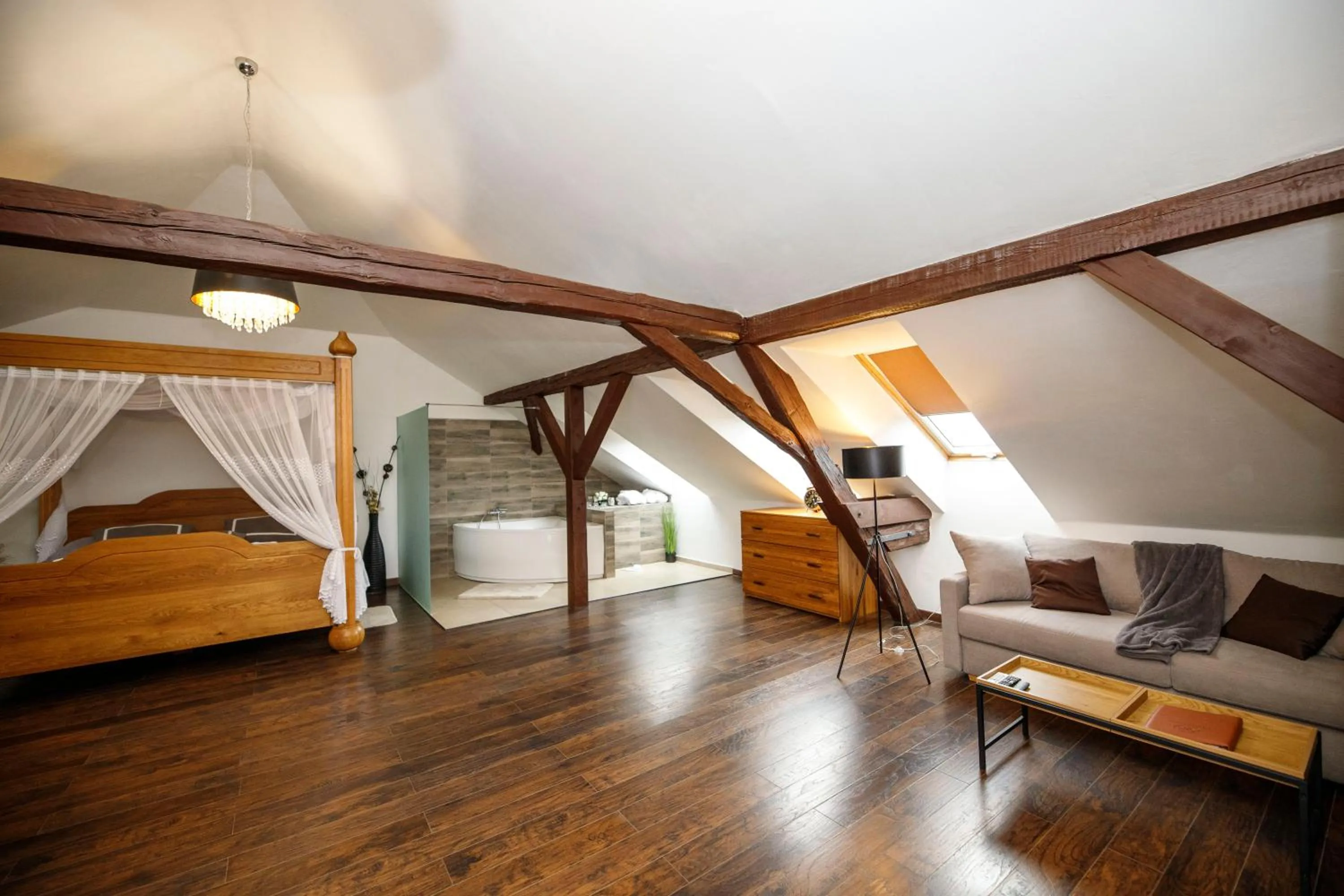 Bed in Hotel & wellness Hejtmanka