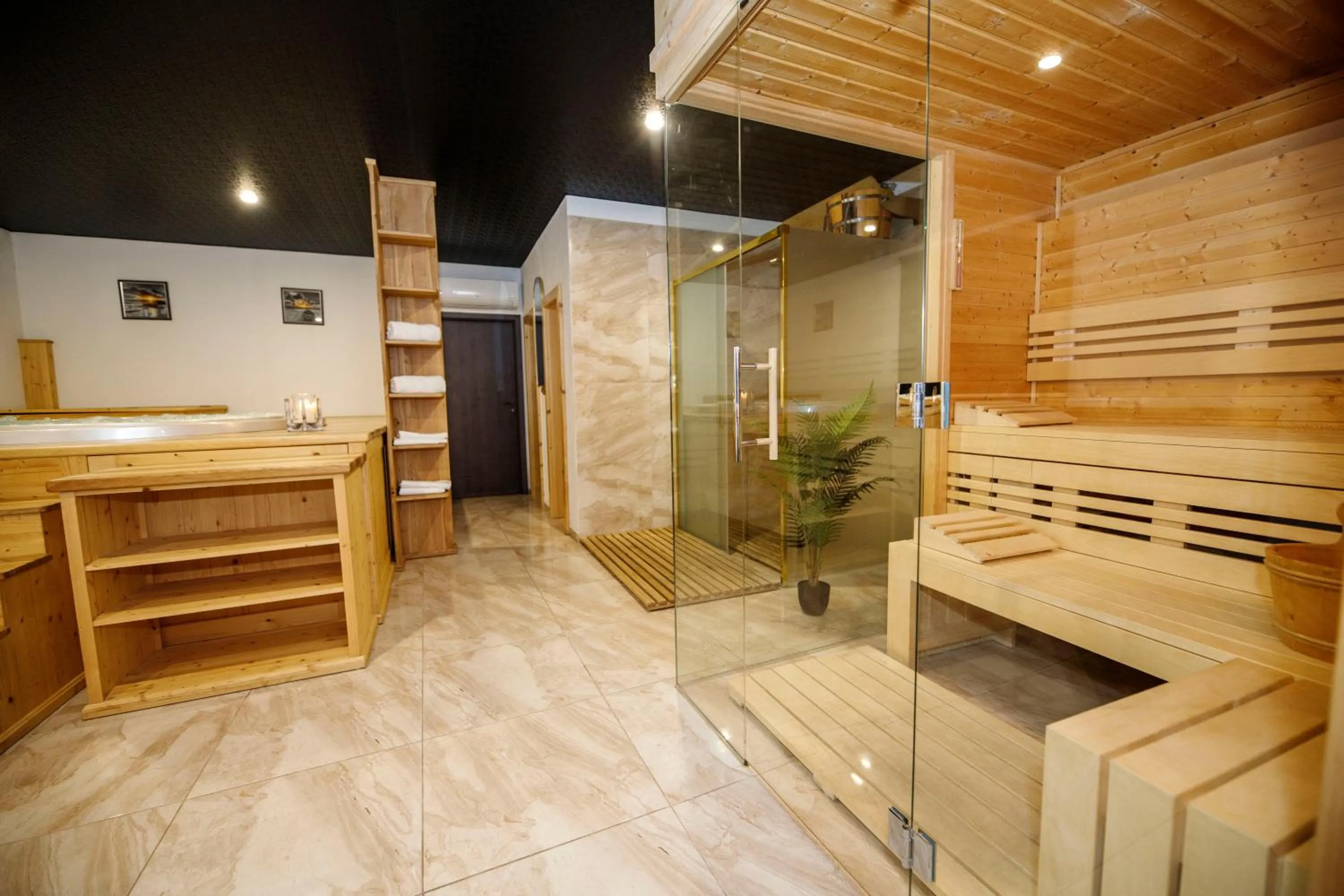 Shower in Hotel & wellness Hejtmanka