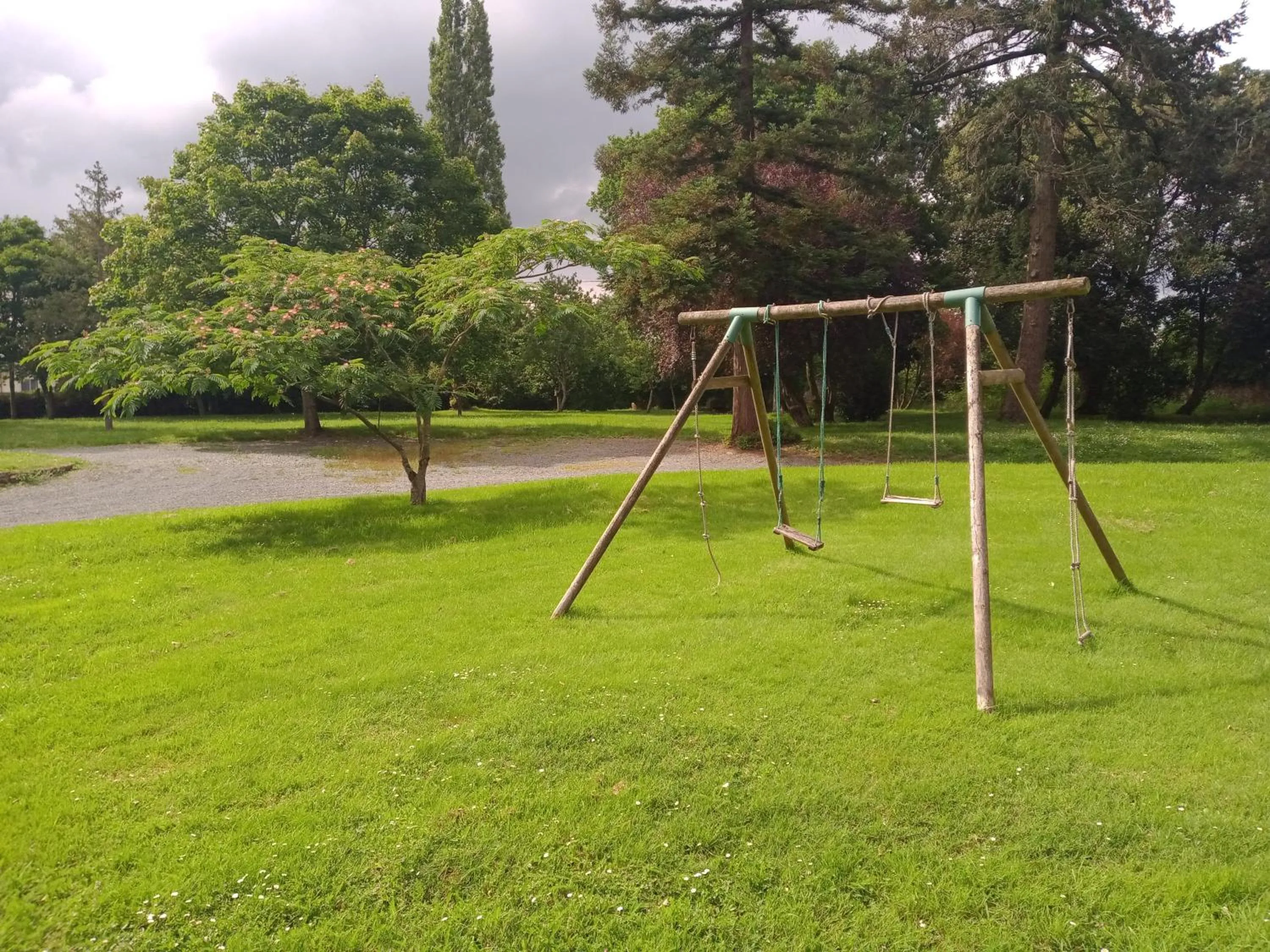 Garden in Chateau du Breuil