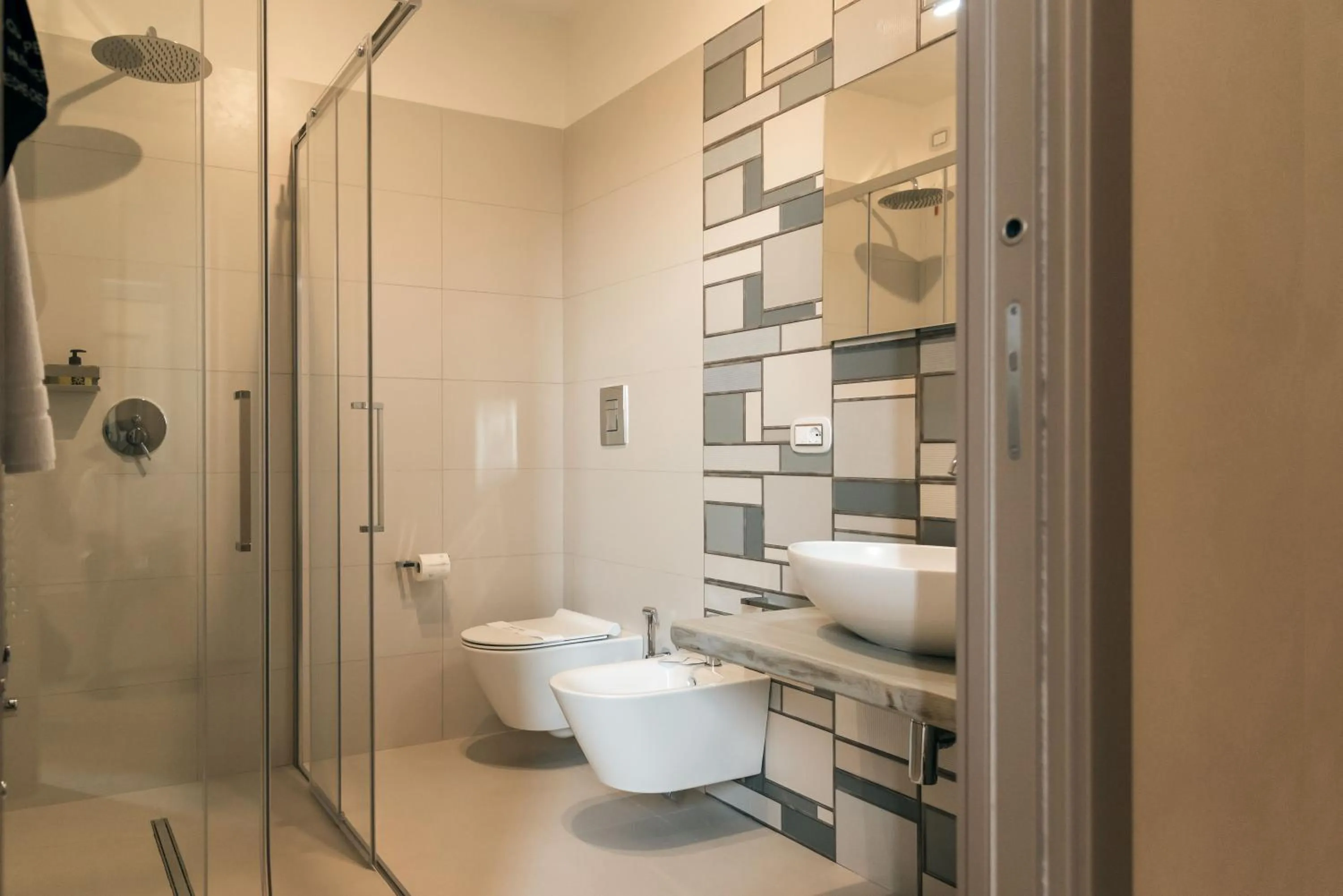 Shower in Villa Pesce 1820 Residenza d'Epoca & SPA