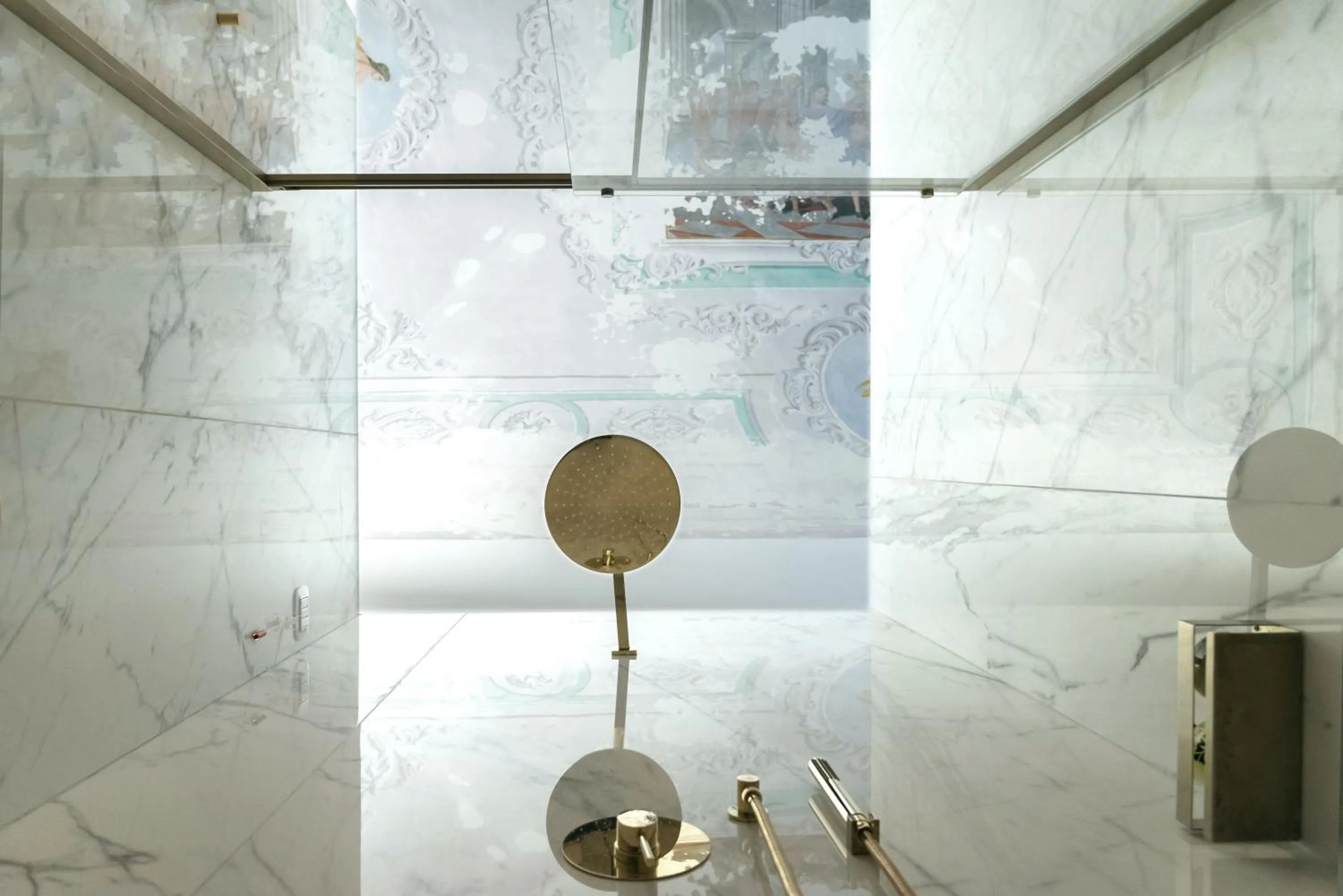 Shower in Villa Pesce 1820 Residenza d'Epoca & SPA