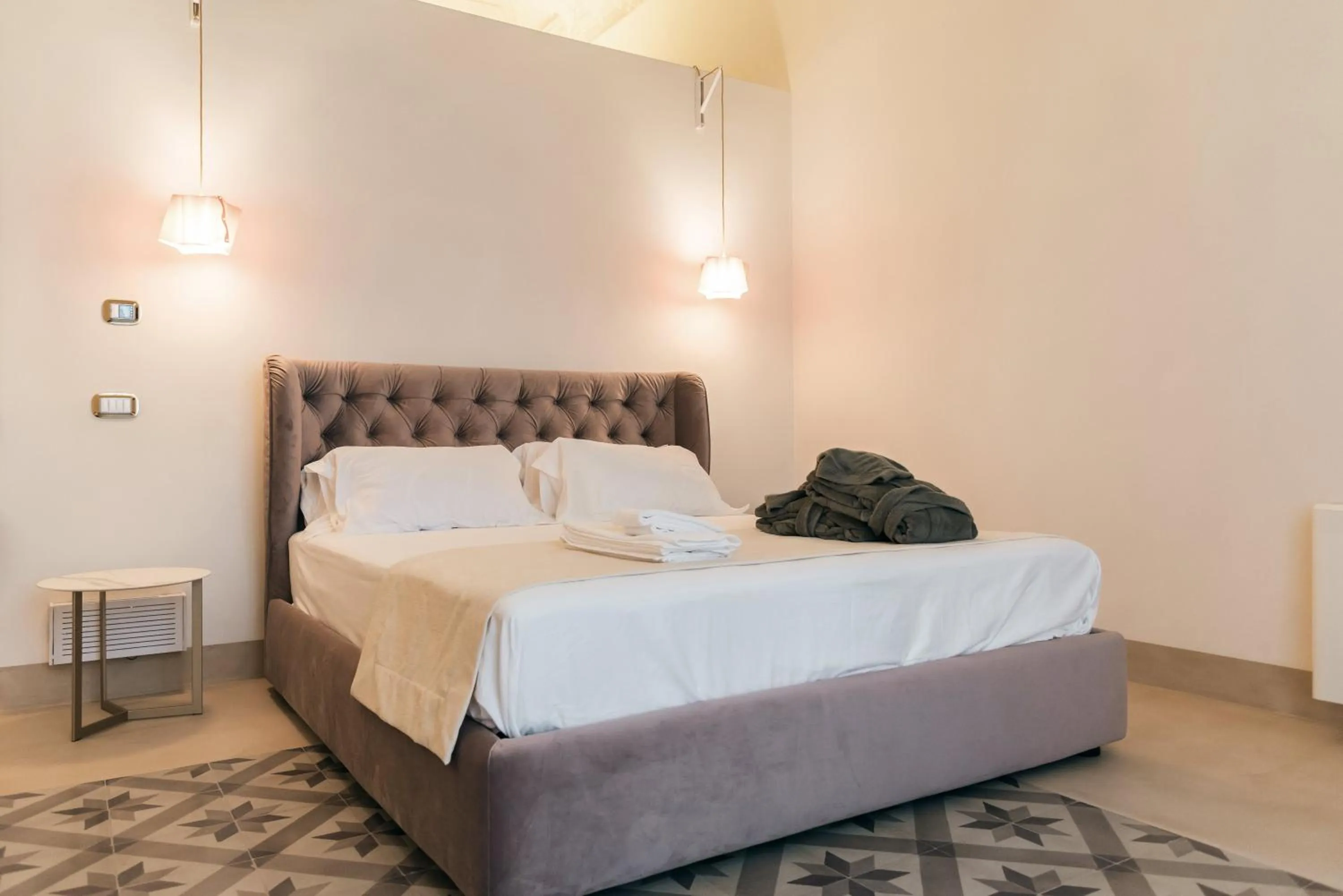 Bed in Villa Pesce 1820 Residenza d'Epoca & SPA