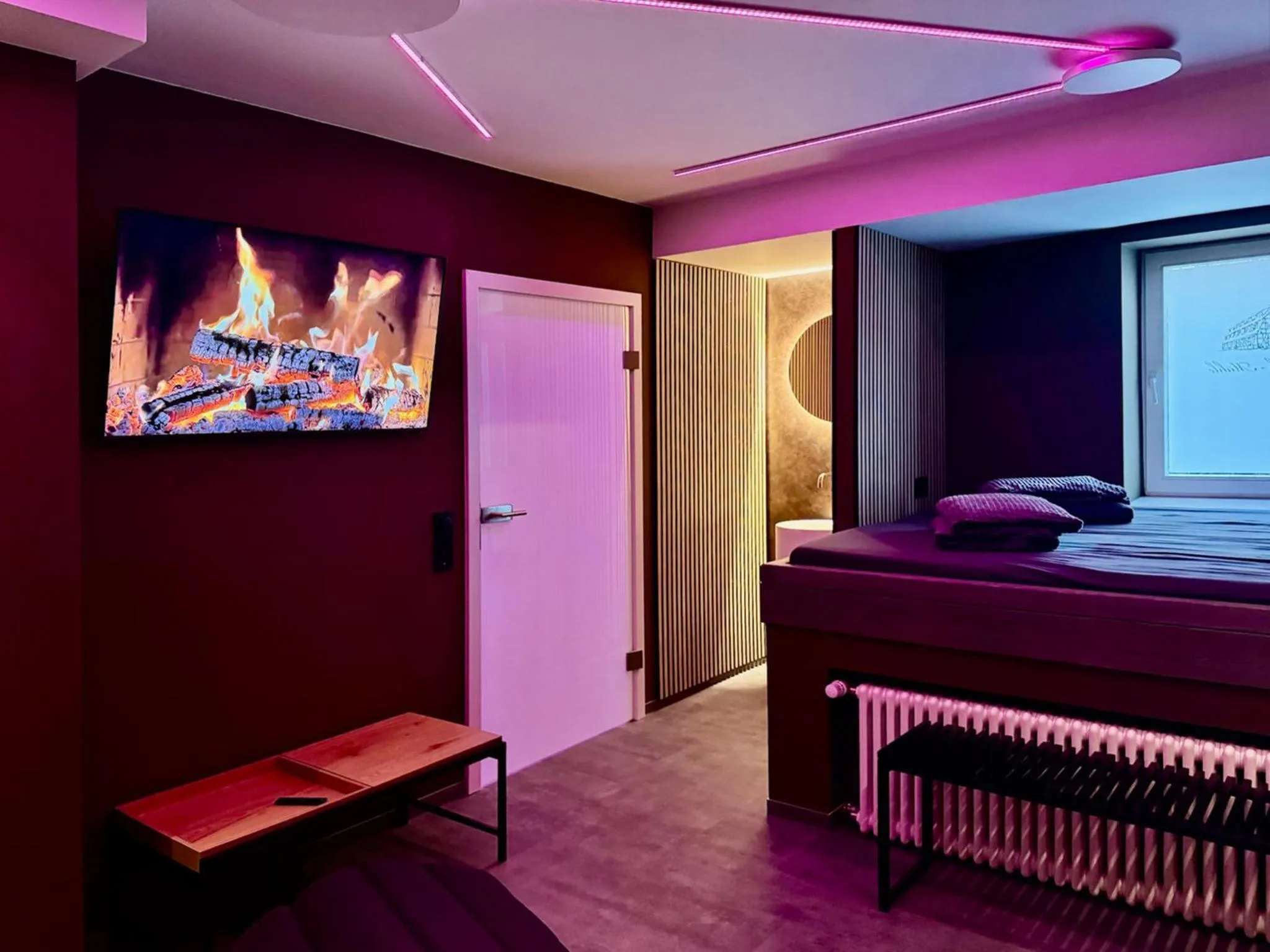 Sauna, Bed in Springbach-Mühle Belzig