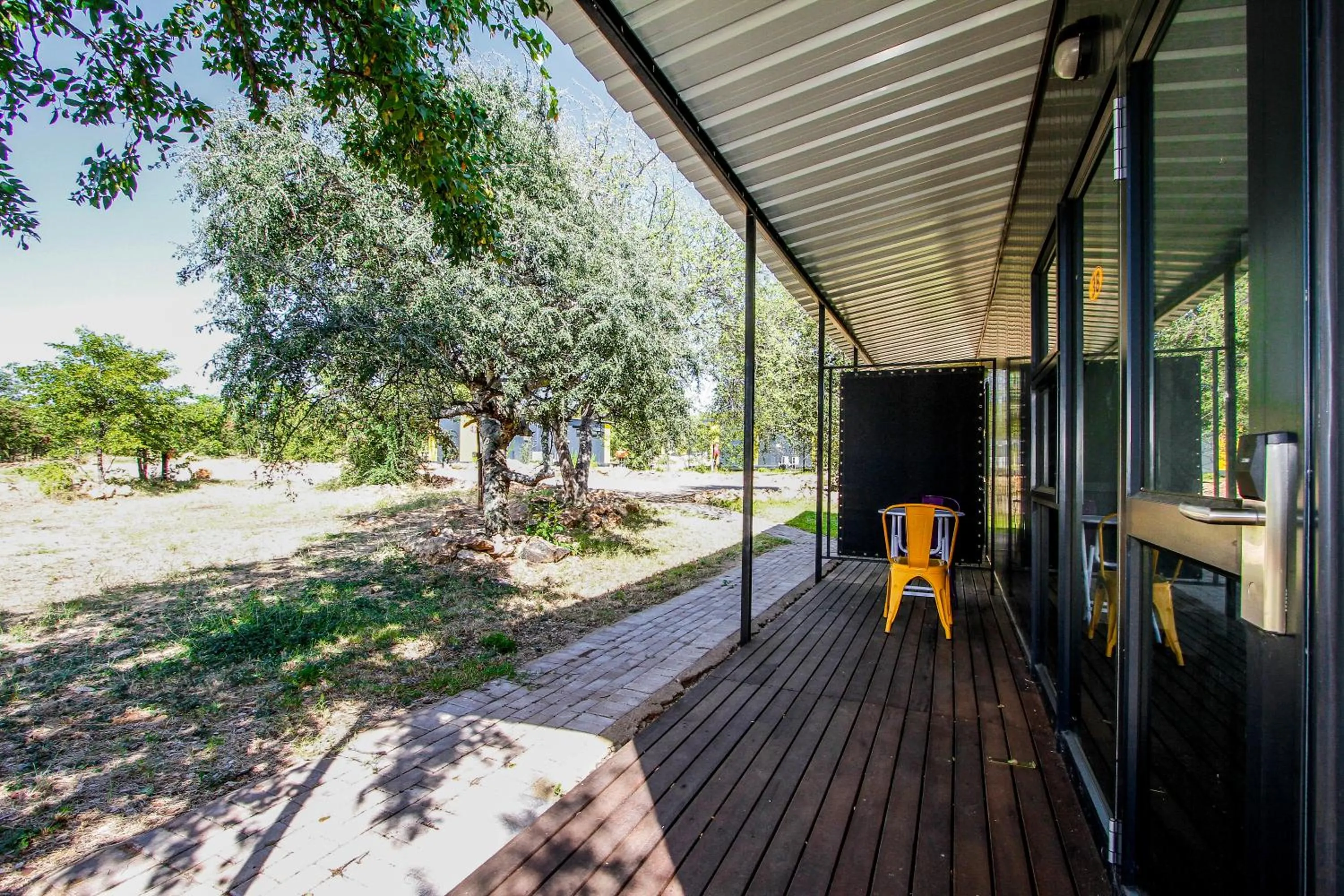 Patio in SleepOver Orpen Gate