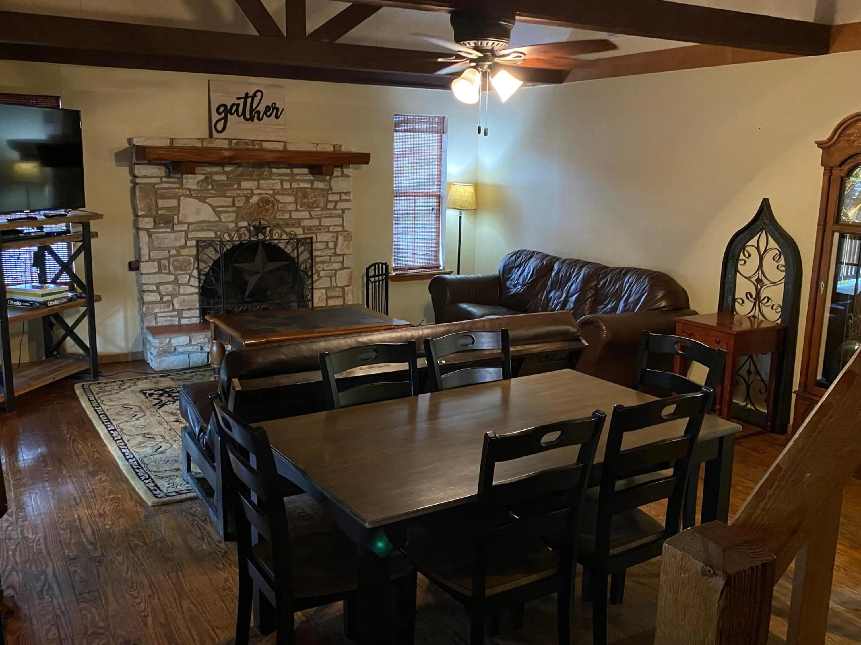 Living room in The Springs Retreat