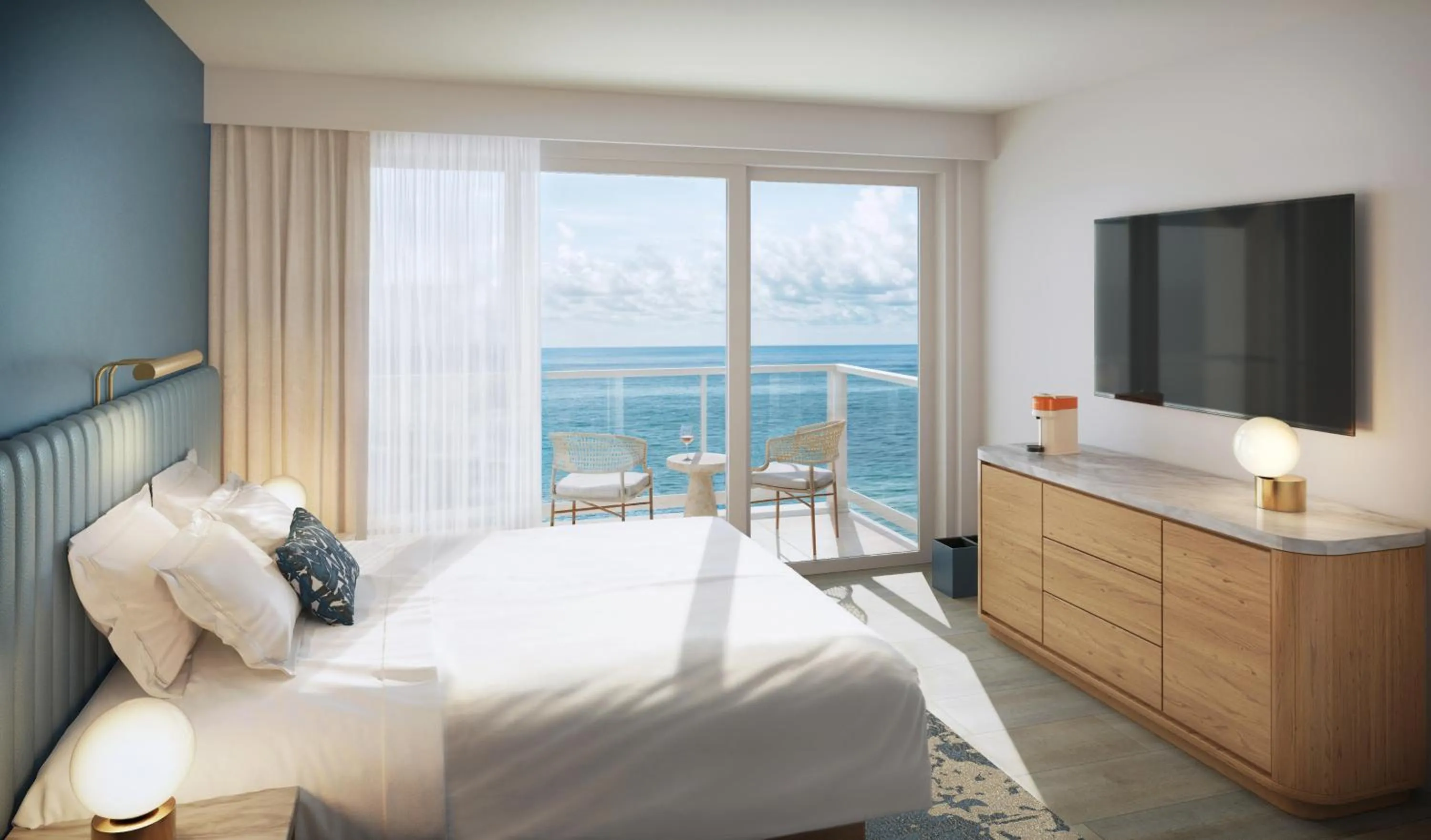 Bedroom, Bed in The Sunny