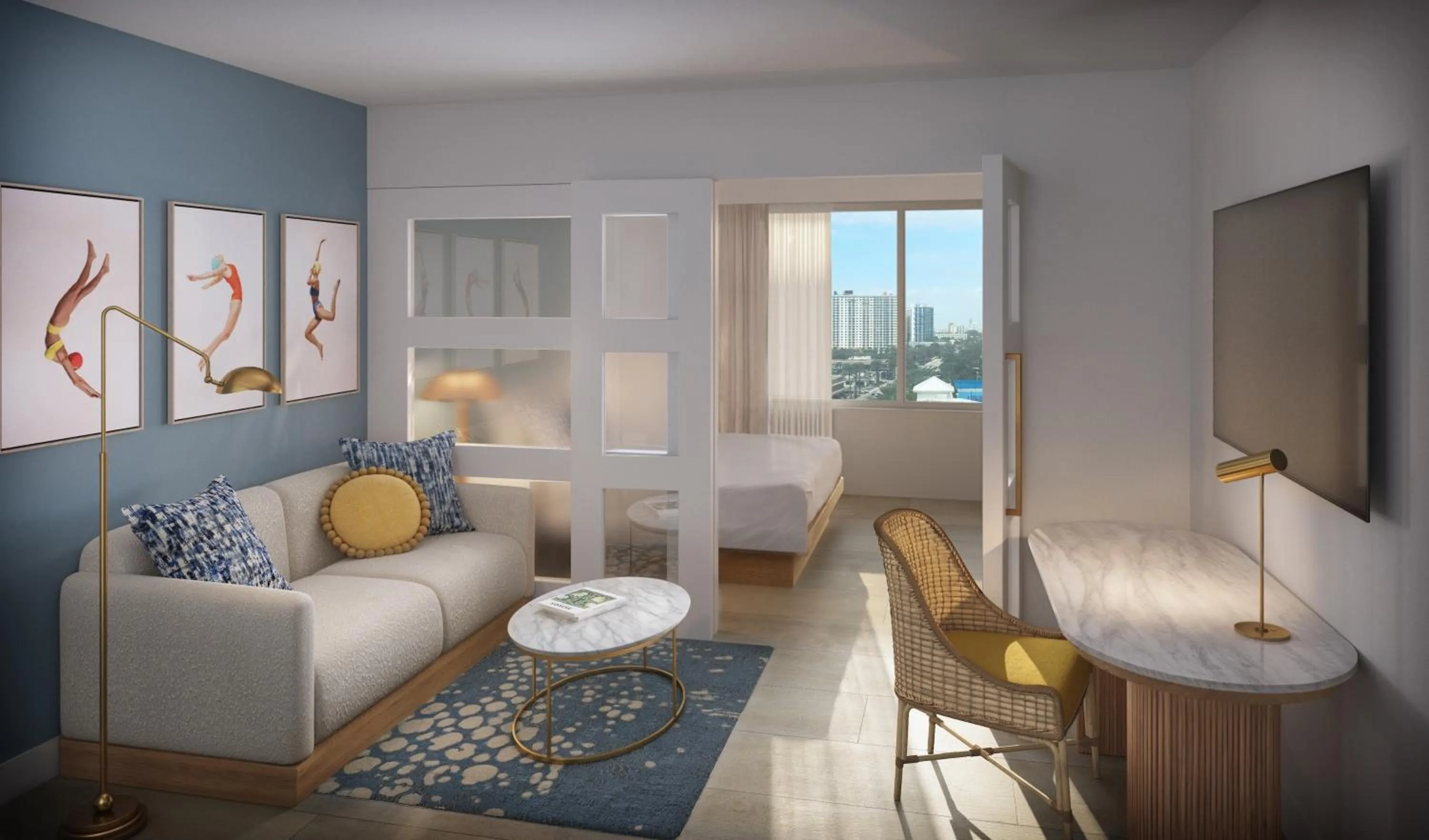 Seating area in The Sunny