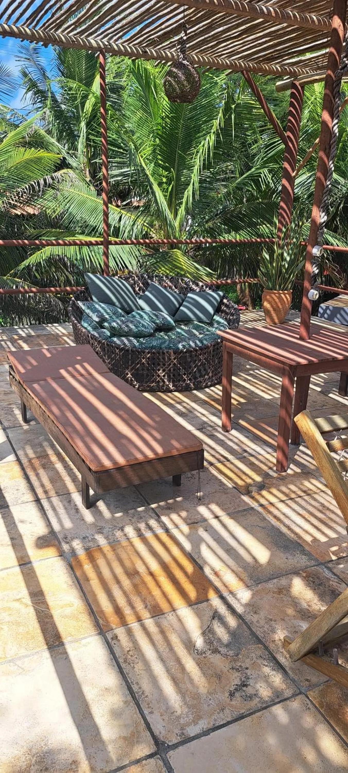 Garden in Pousada Lotus