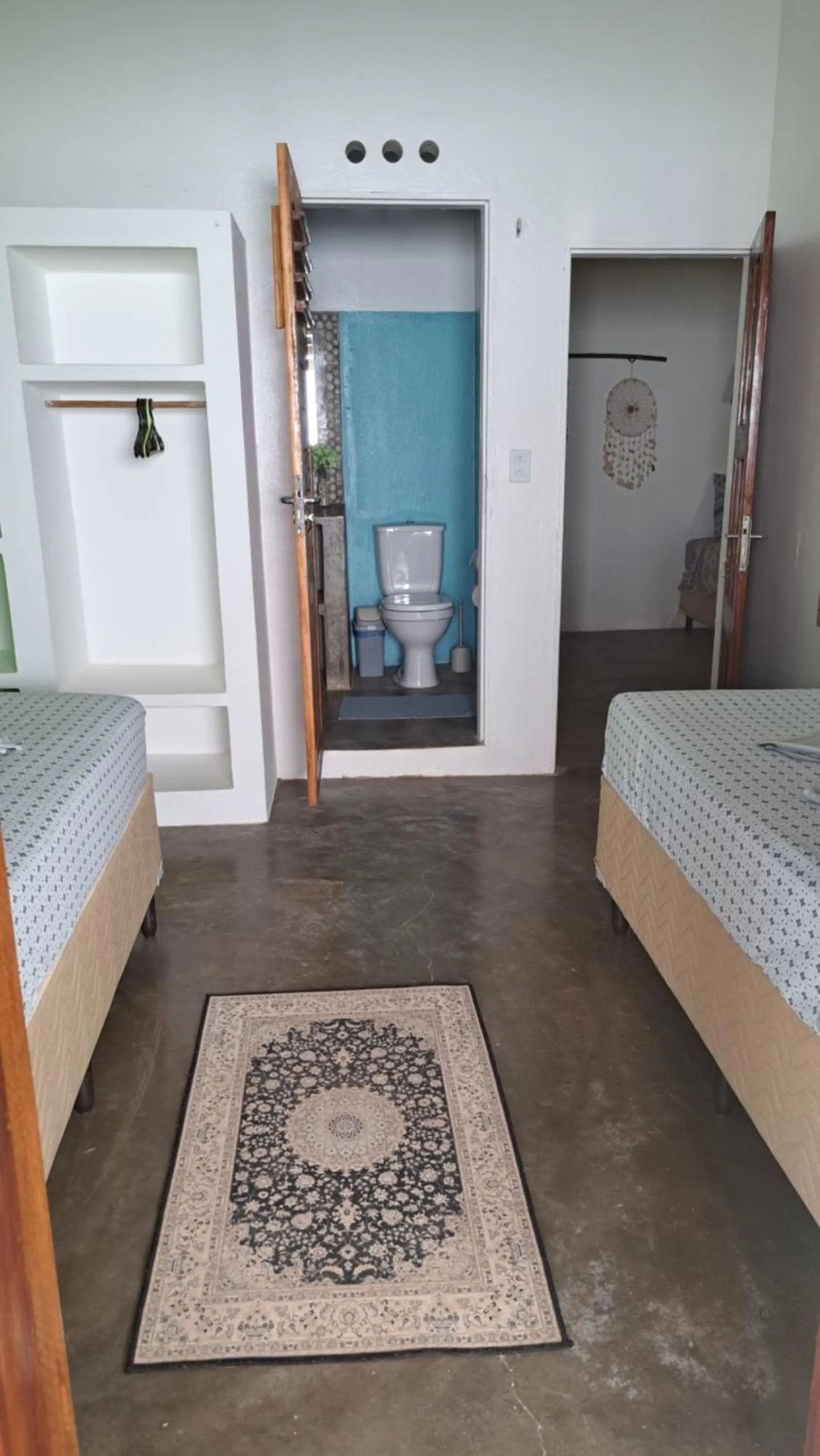 Bed in Pousada Lotus